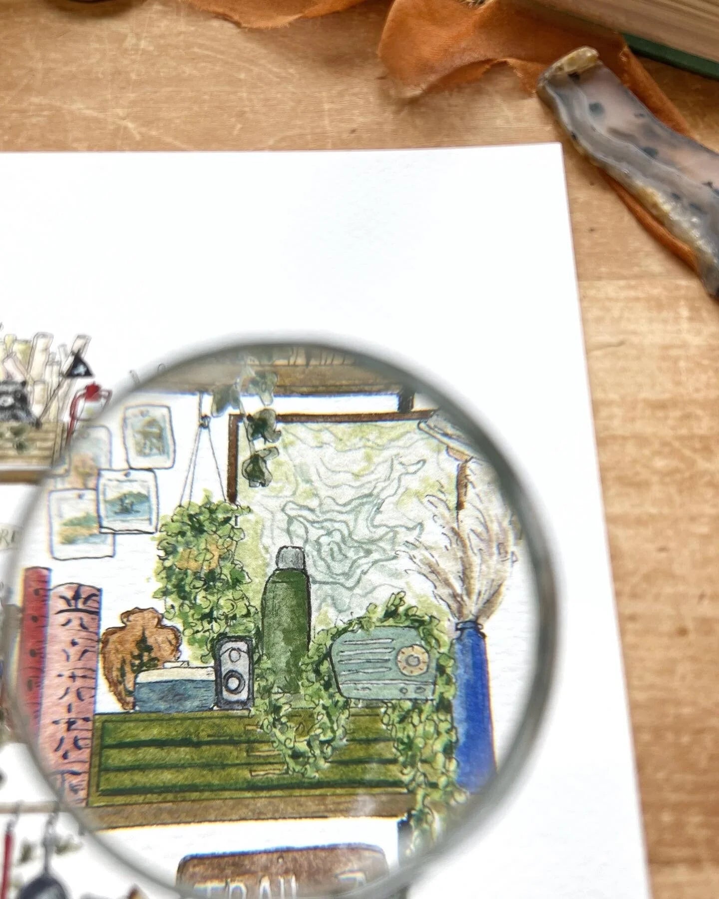 The Park Ranger Shelves Giclée Print