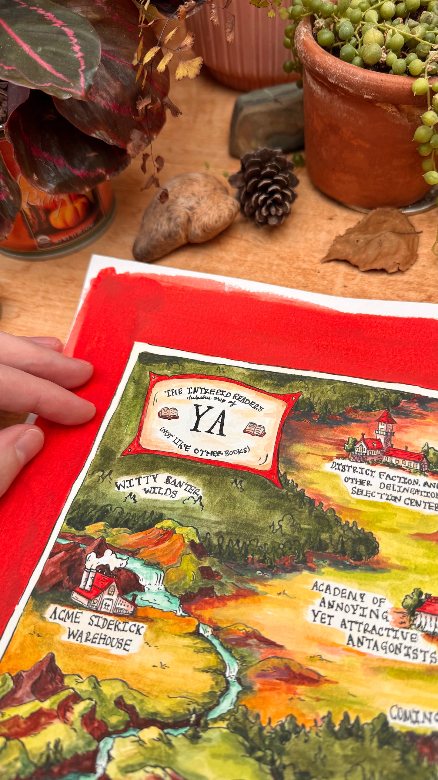 Original Dubious Map of YA