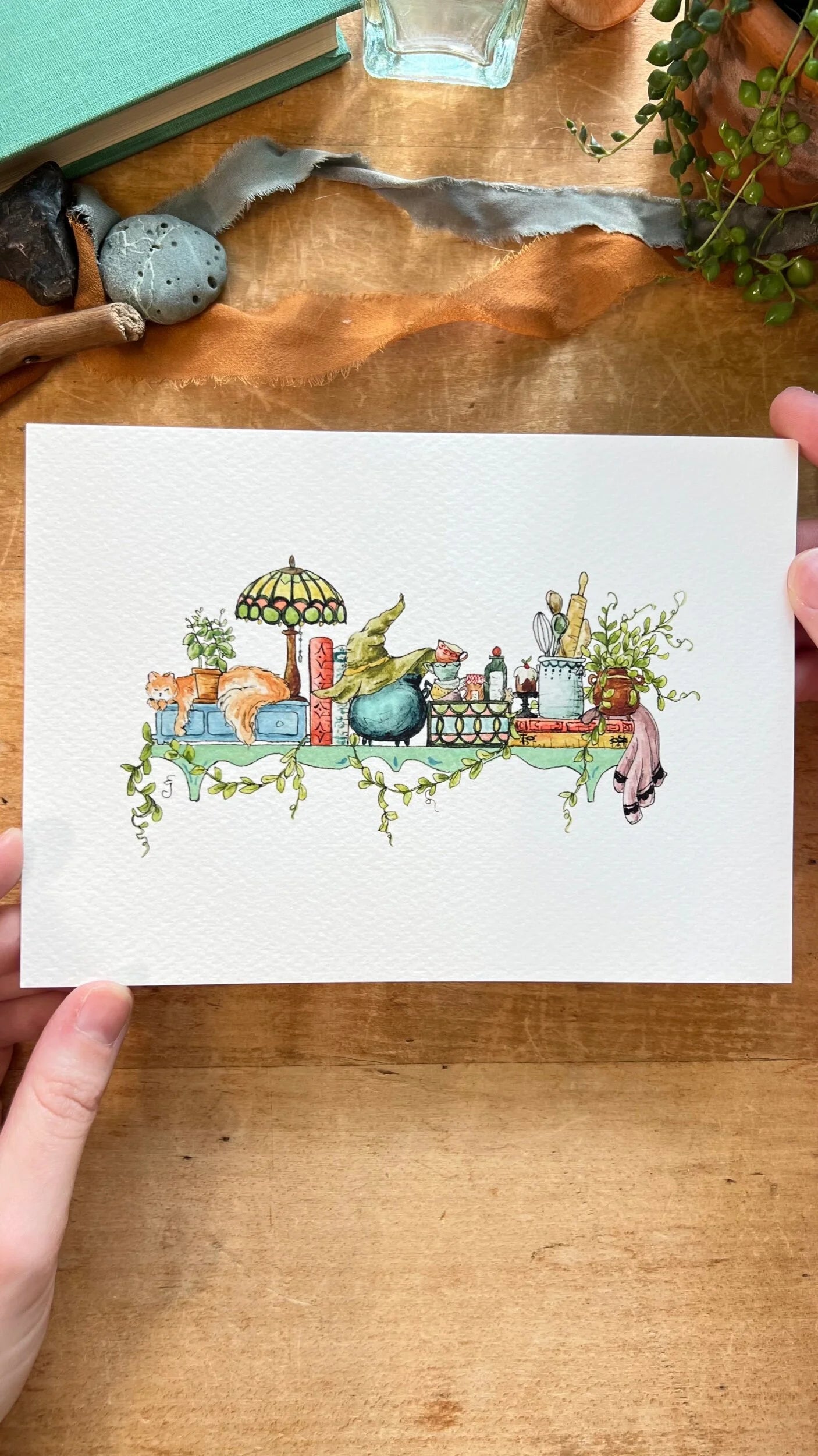 Mini Witches Shelves Giclée Print Bundle, Vol. 1