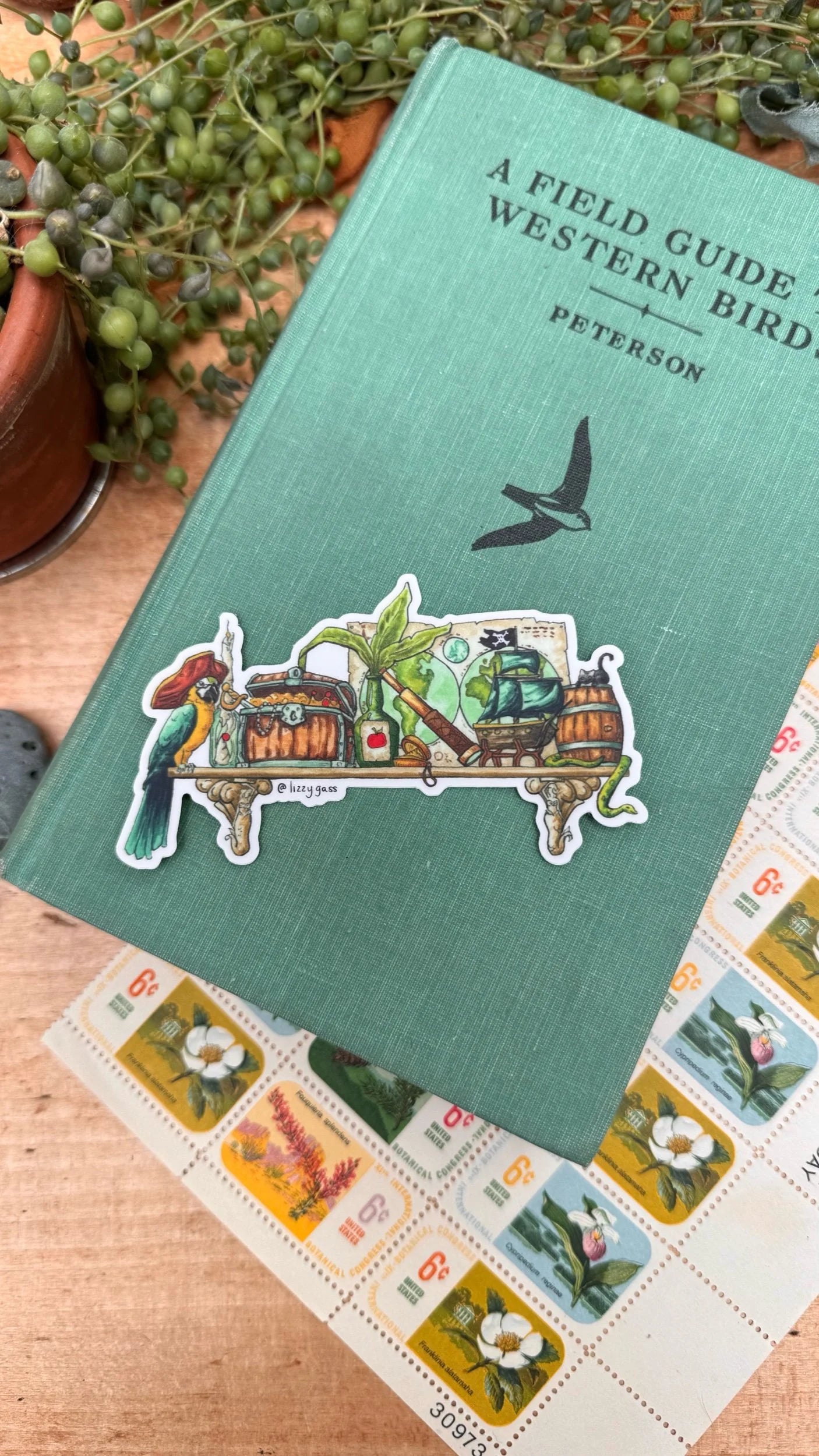The Mini Pirate's Shelf Sticker