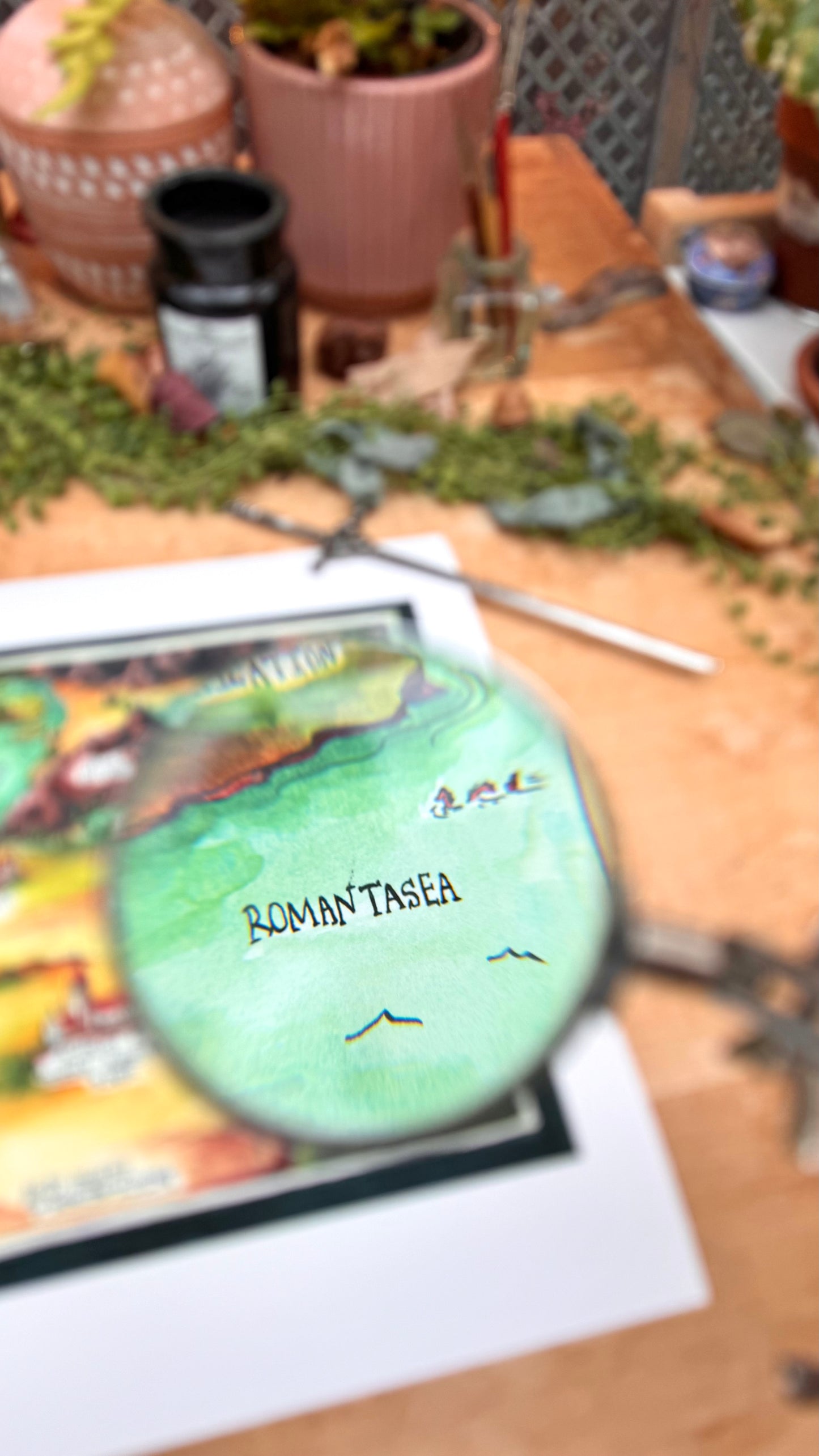 Dubious Map of Romantasy Print