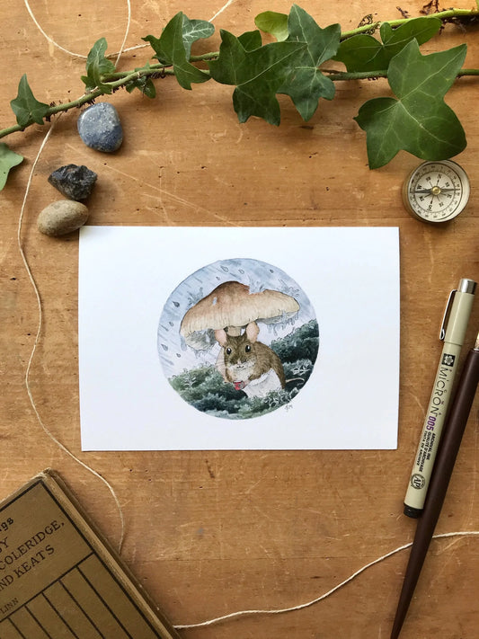Mouse + Mushroom Giclée Print