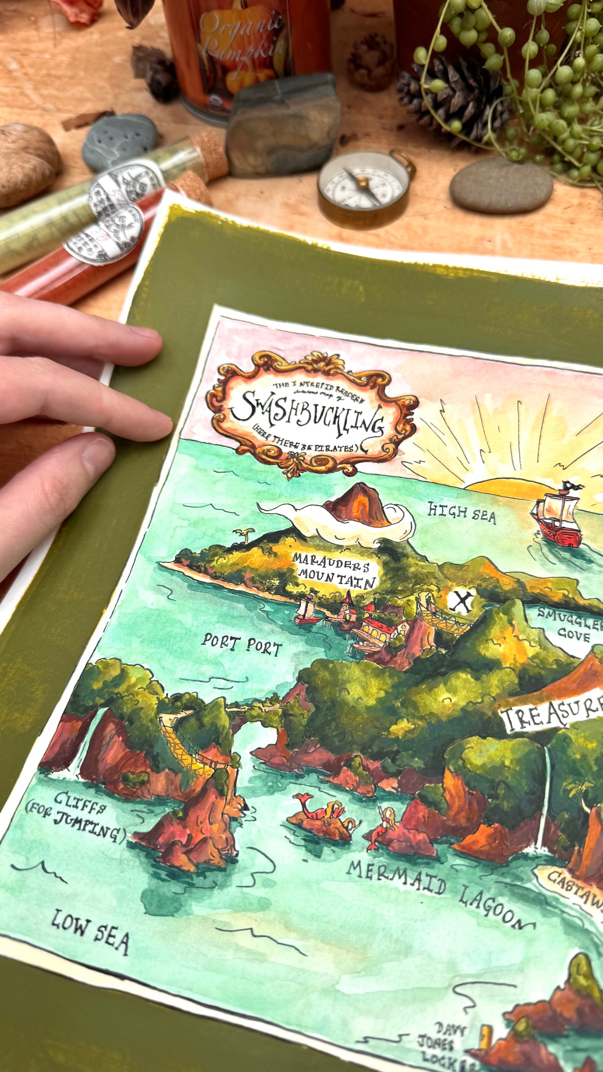 Original Dubious Map of Swashbuckling