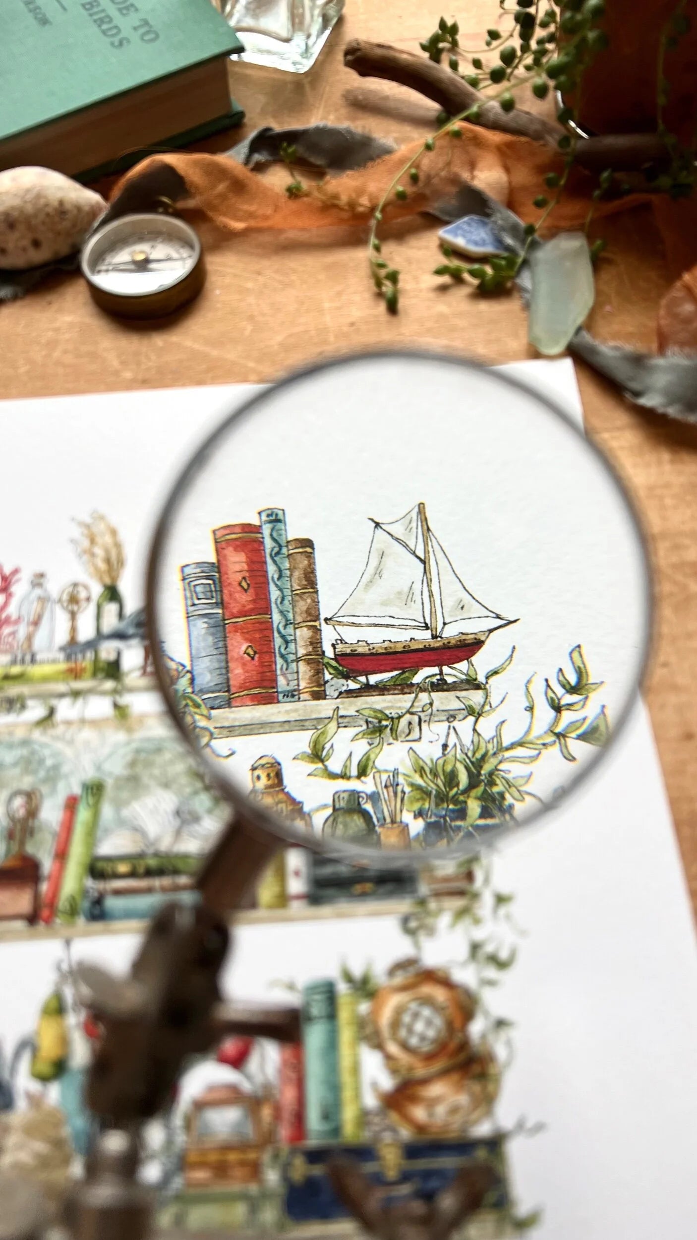 The Sailor's Shelves Giclée Print