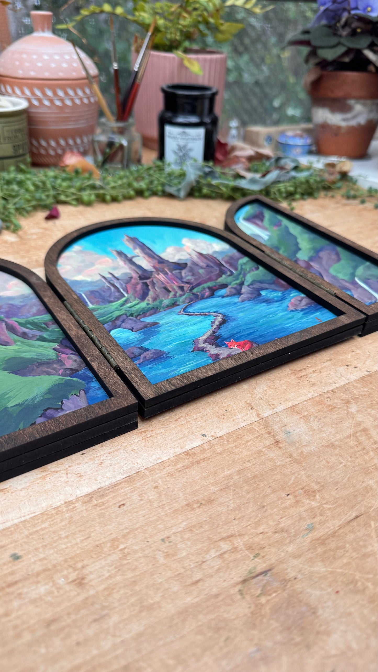 Magic of Books Folding Print