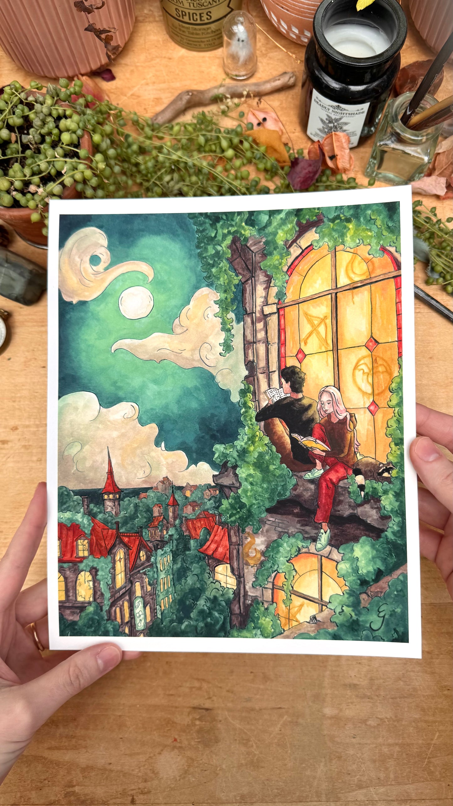 Reading Transports You: YA Giclée Print
