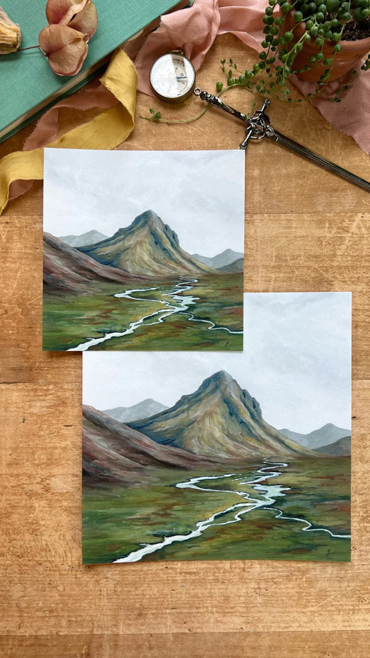 Meandering Paths Print
