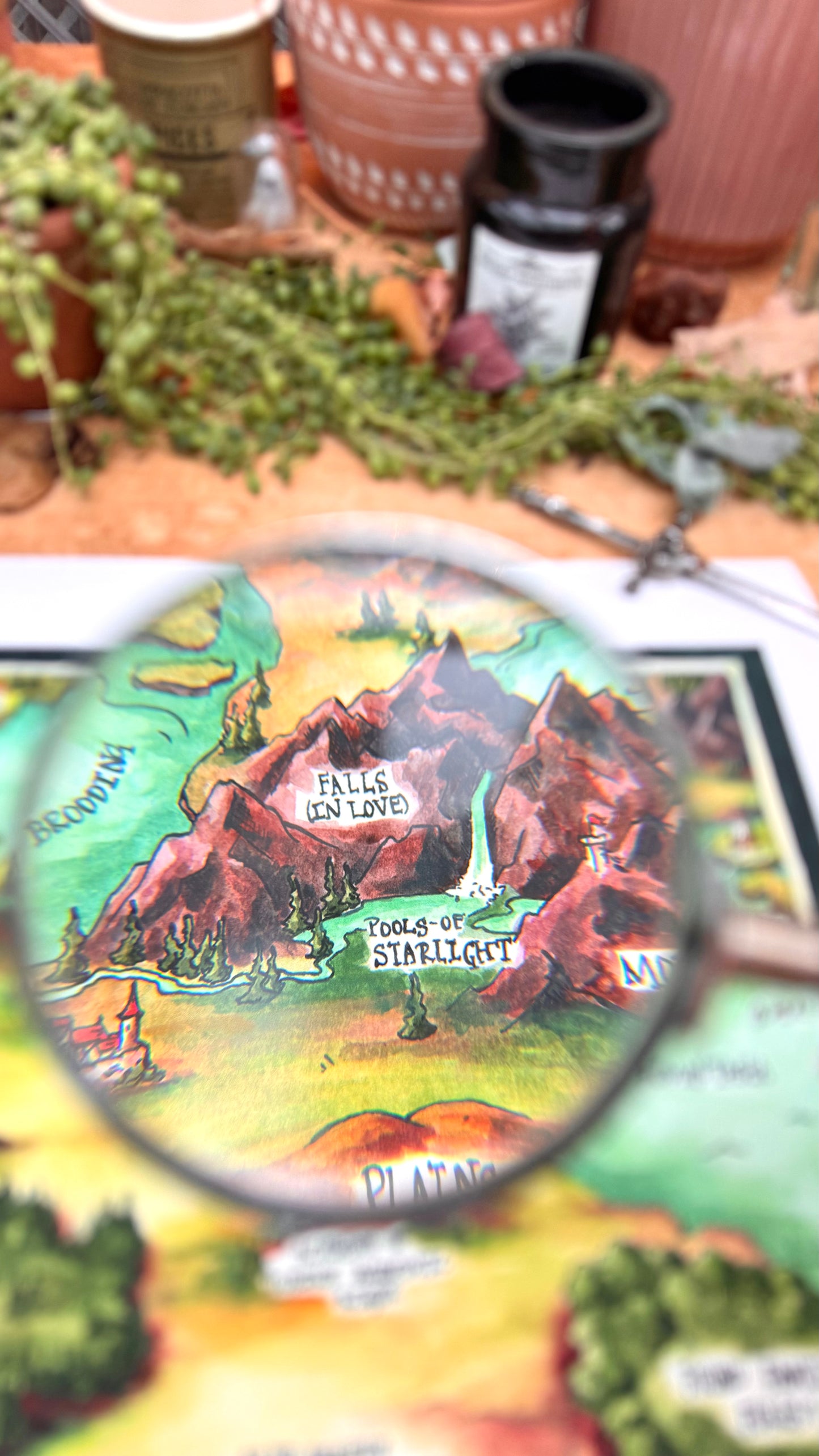 Dubious Map of Romantasy Print