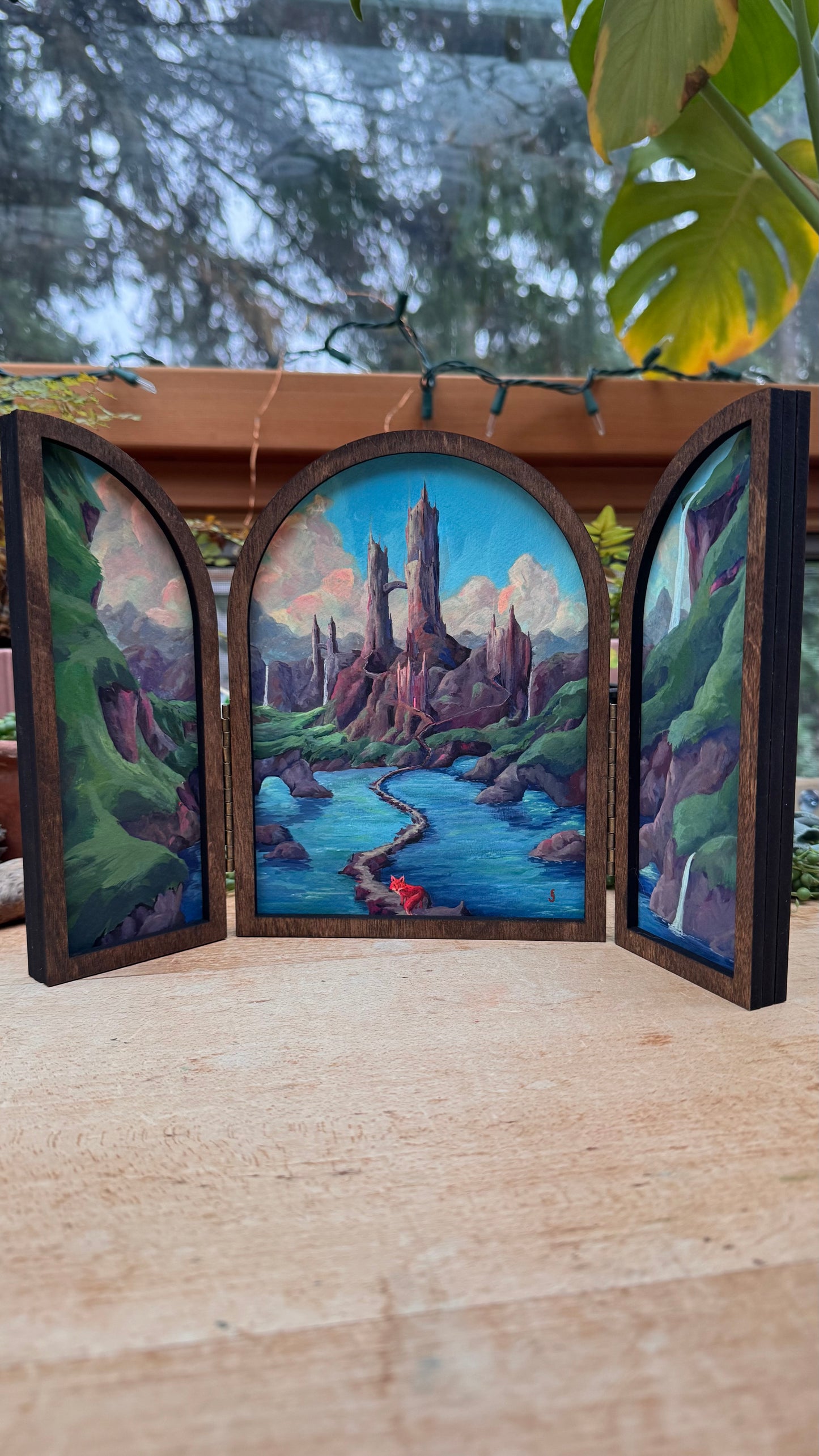 Magic of Books Folding Print