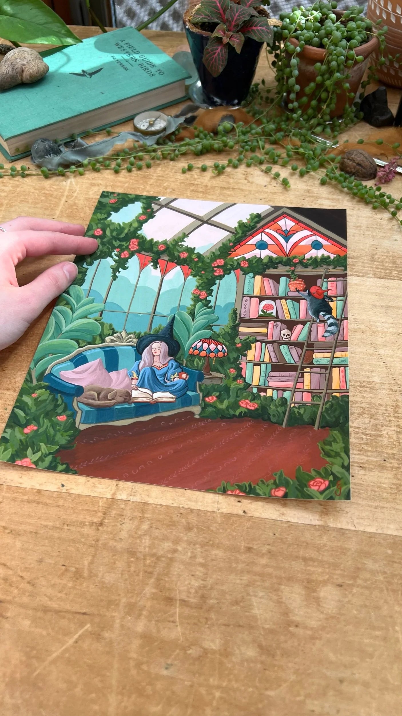 Afternoon With Friends Print