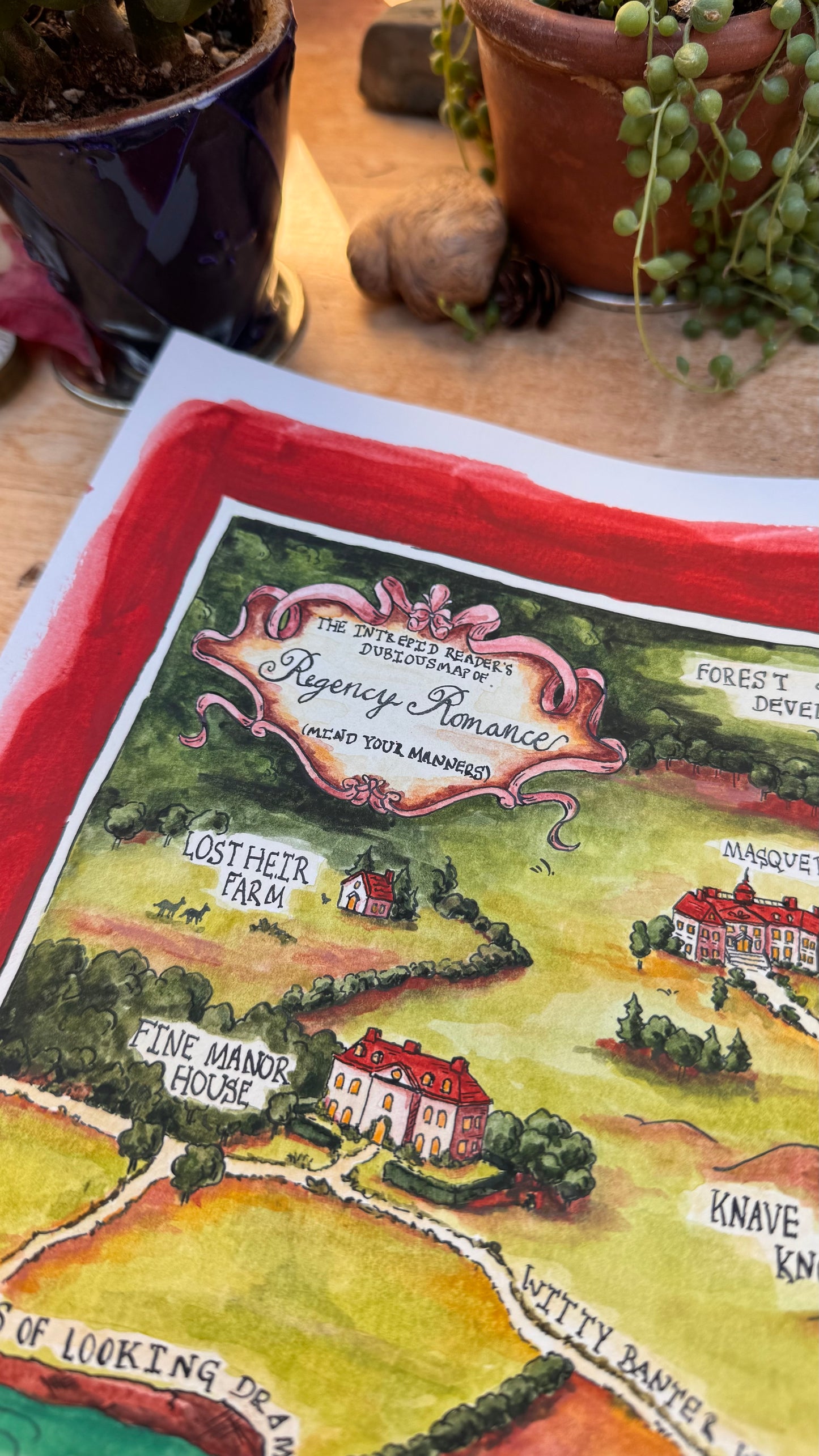 Original Dubious Map of Regency Romance