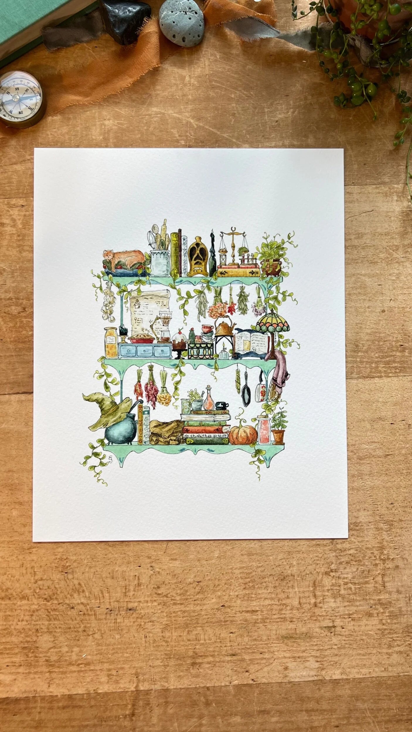 Witches Shelves Giclée Print Bundle, Vol. 1