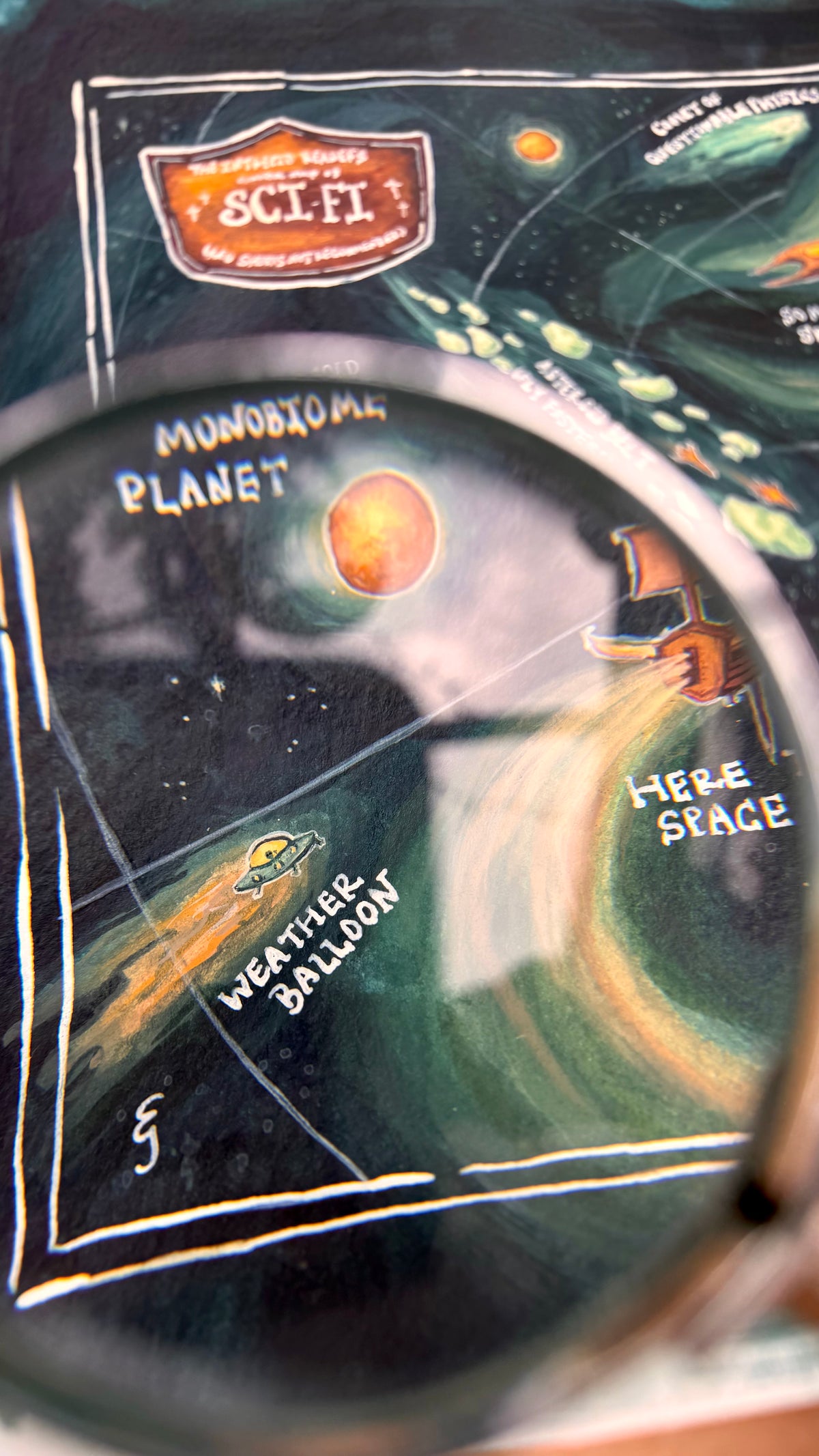 Original Dubious Map of Sci-Fi