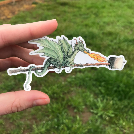 S'mores Dragon Sticker