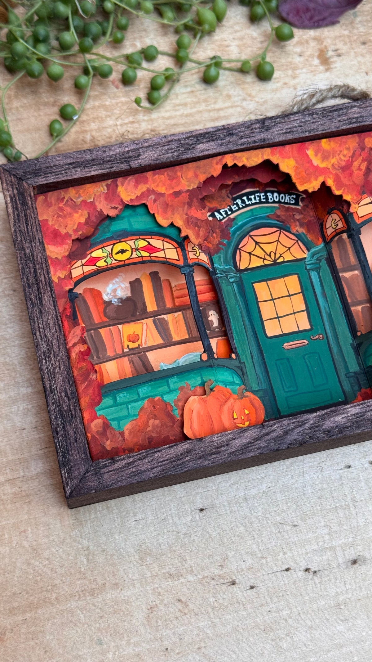 Afterlife Books Diorama Print