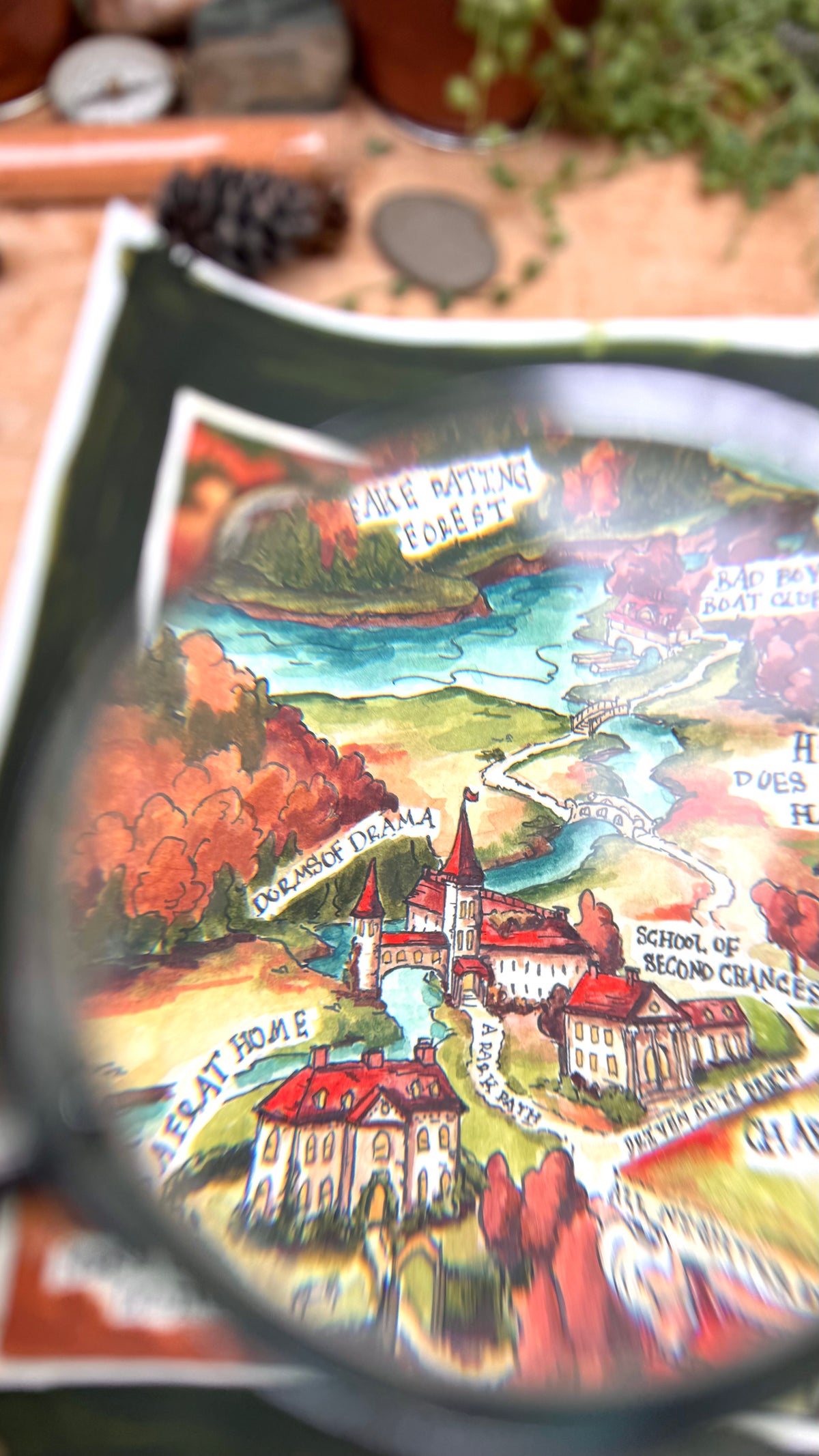 Original Dubious Map of College Romance