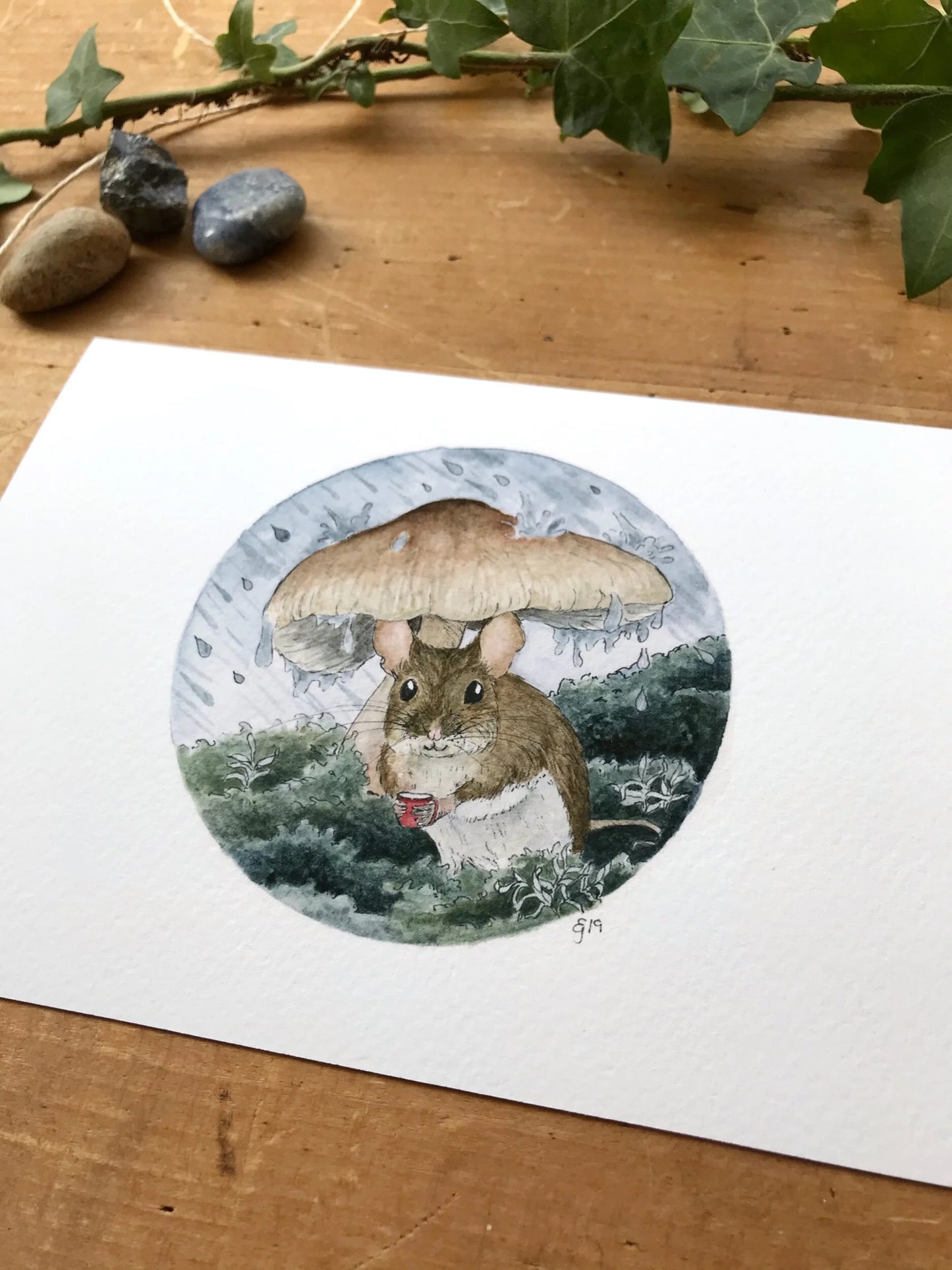 Mouse + Mushroom Giclée Print