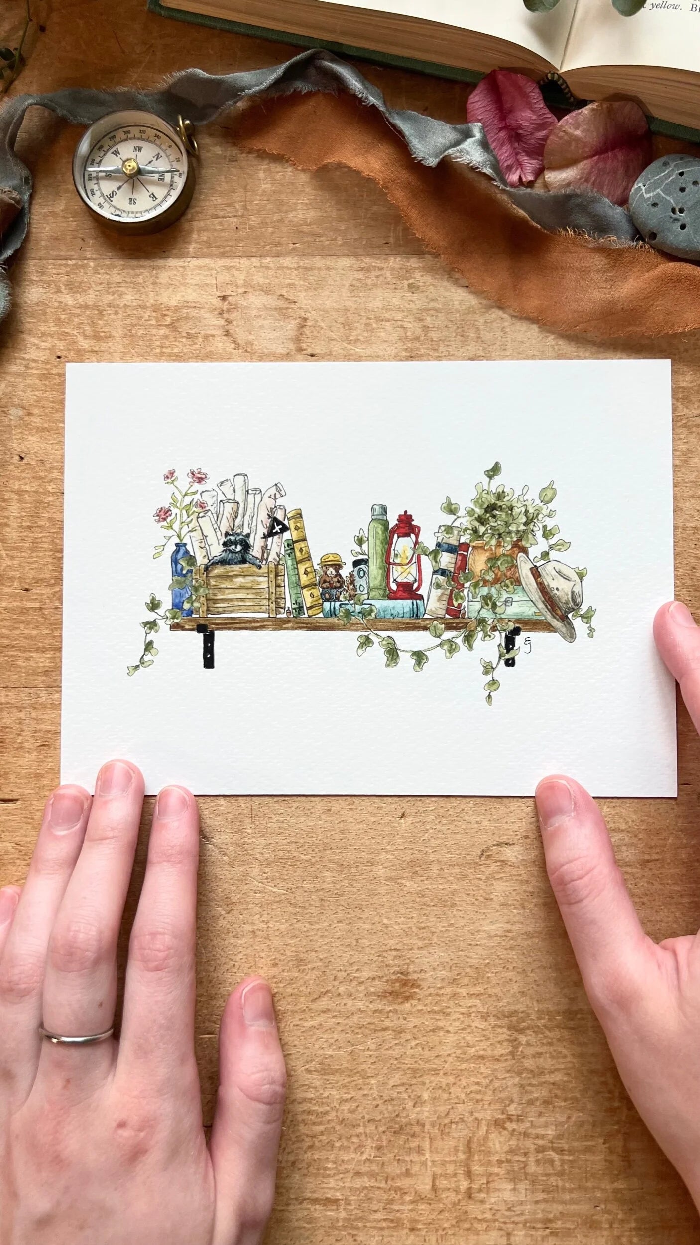 The Mini Park Ranger's Shelf Giclée Print
