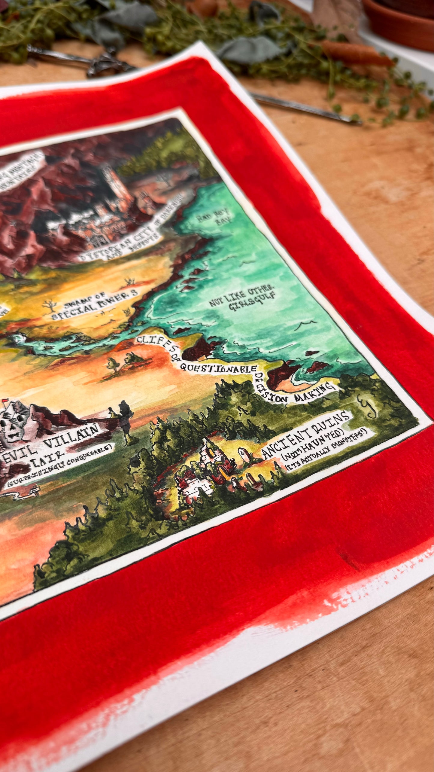 Original Dubious Map of YA