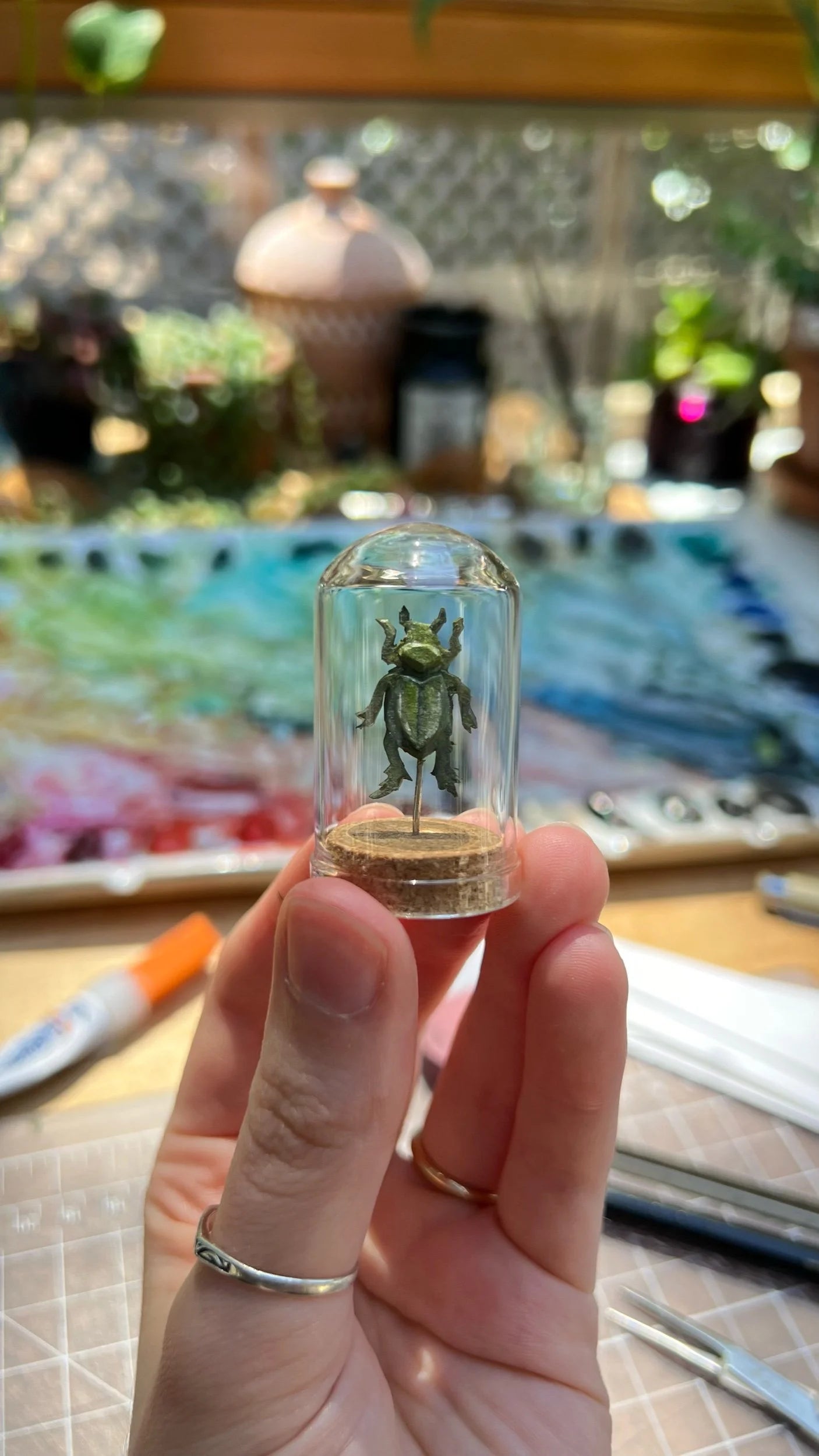 Jewel Scarab Beetle Dome