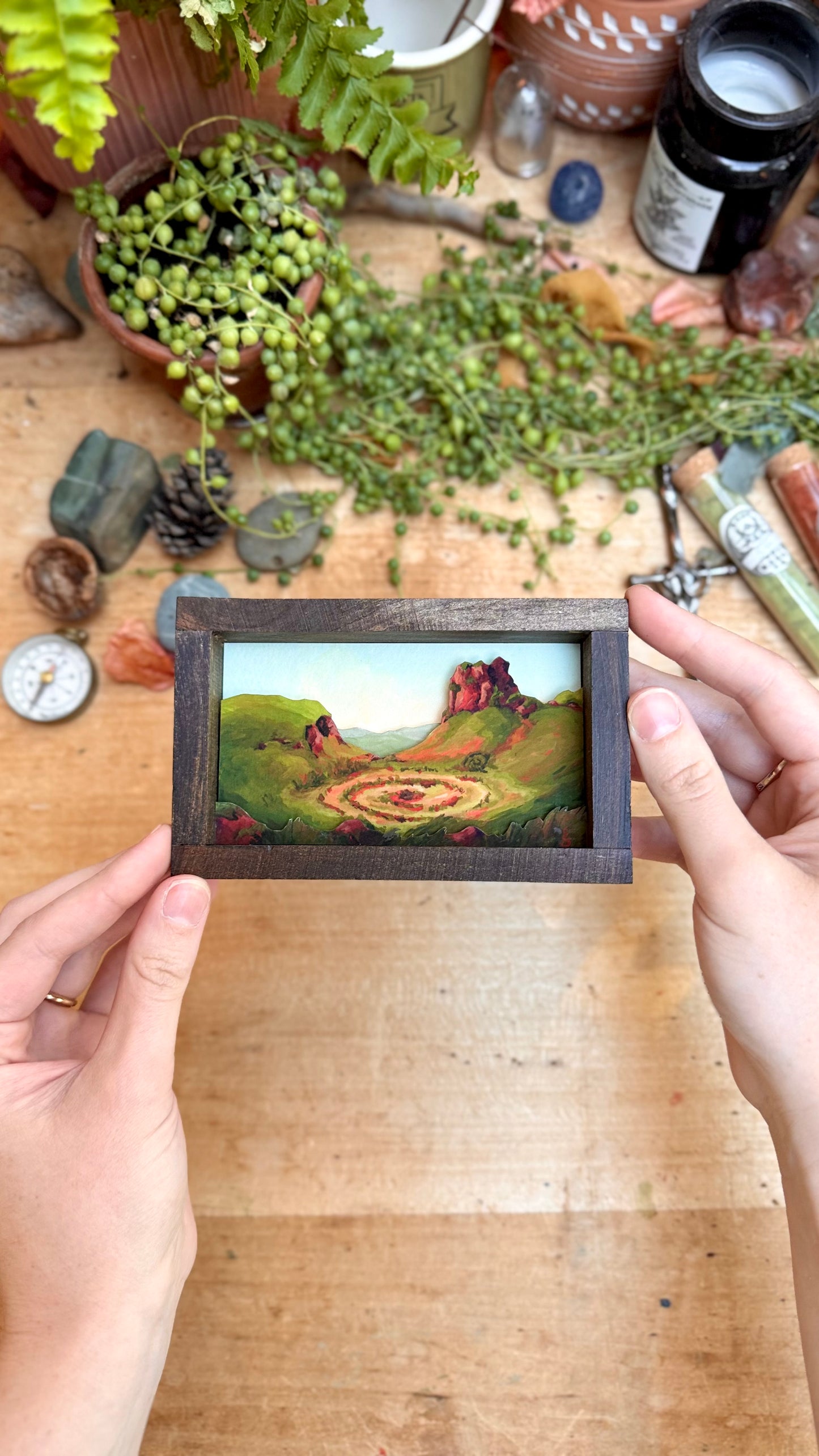 Fairy Glen Diorama Print
