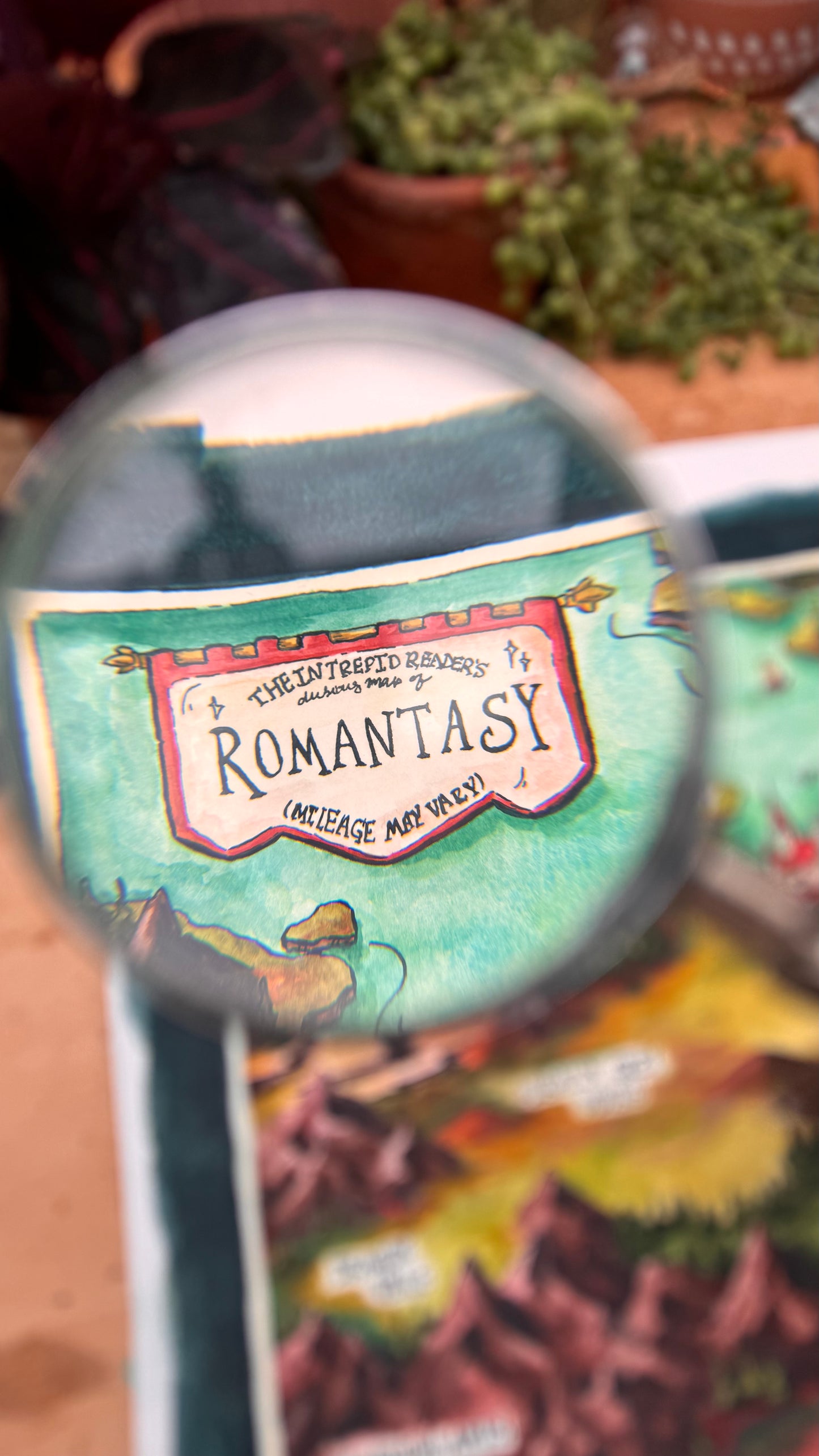 Original Dubious Map of Romantasy