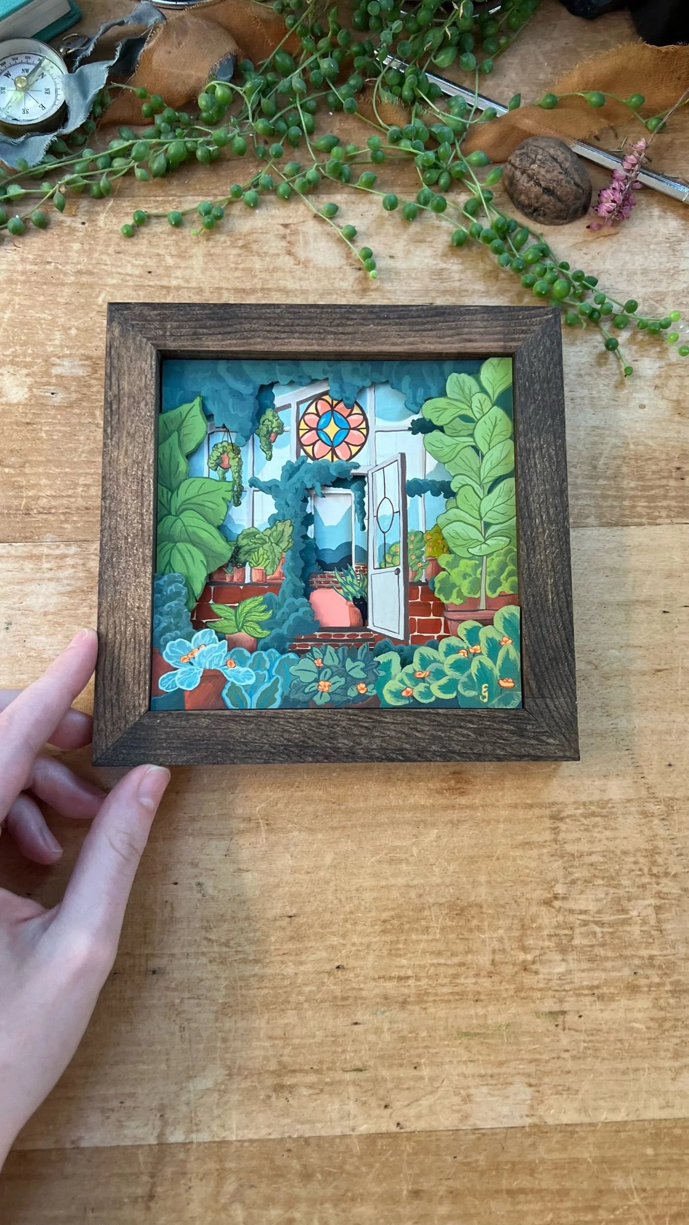 Original Greenhouse Diorama