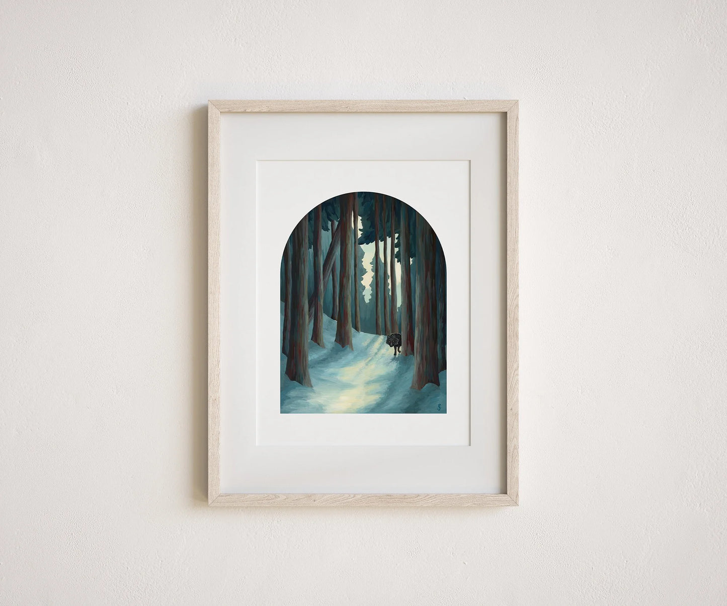 ACOTAR - Snowy Woods Print