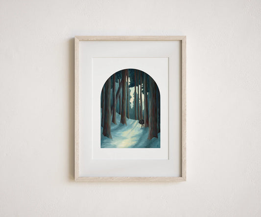 ACOTAR - Snowy Woods Print