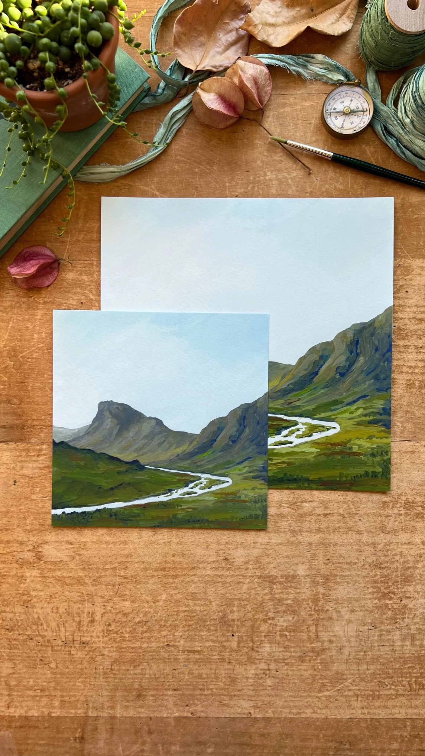 Highland River Print