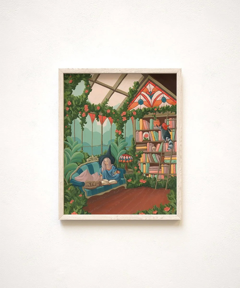 Afternoon With Friends Print
