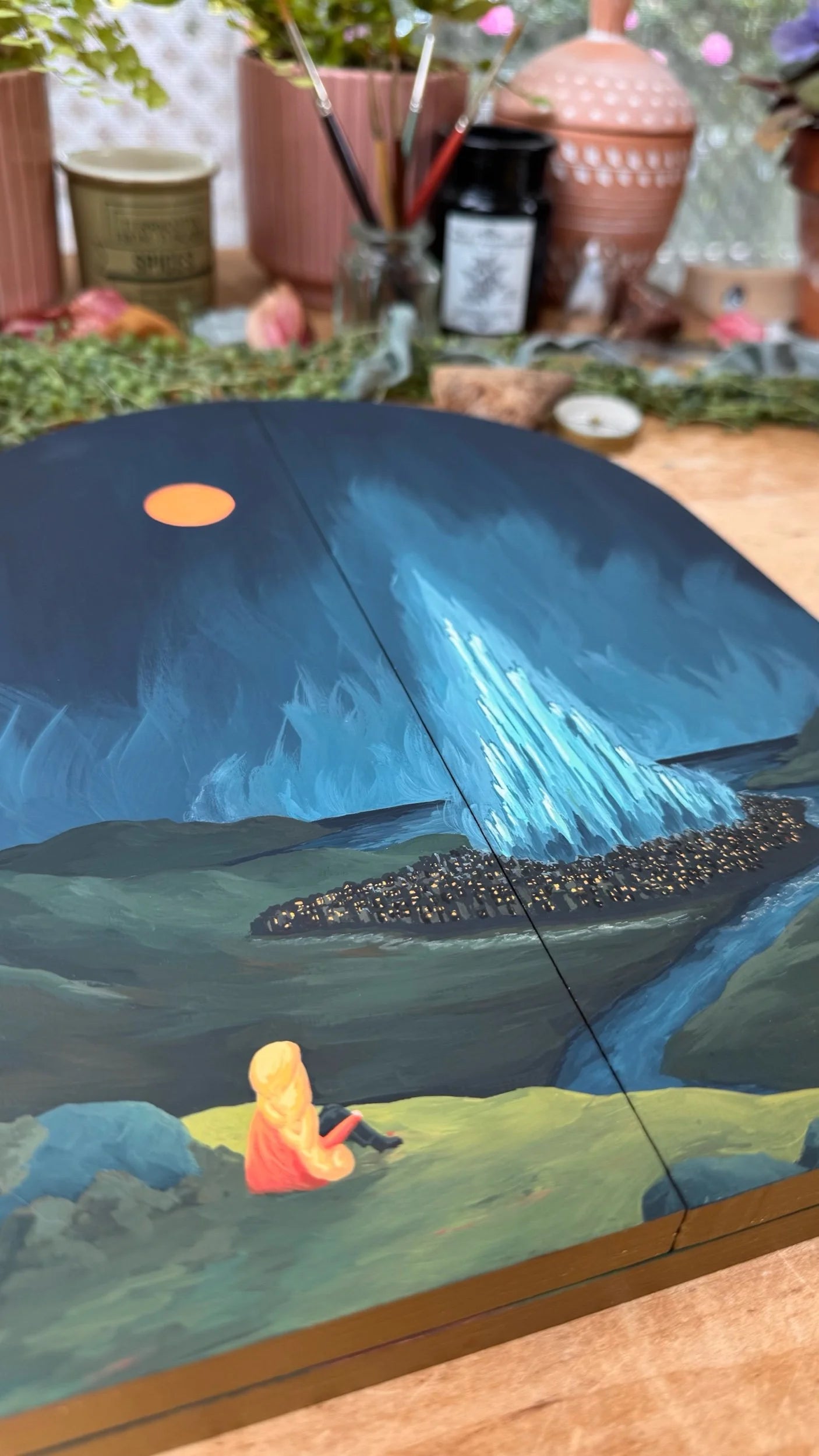 Throne of Glass Original Painting