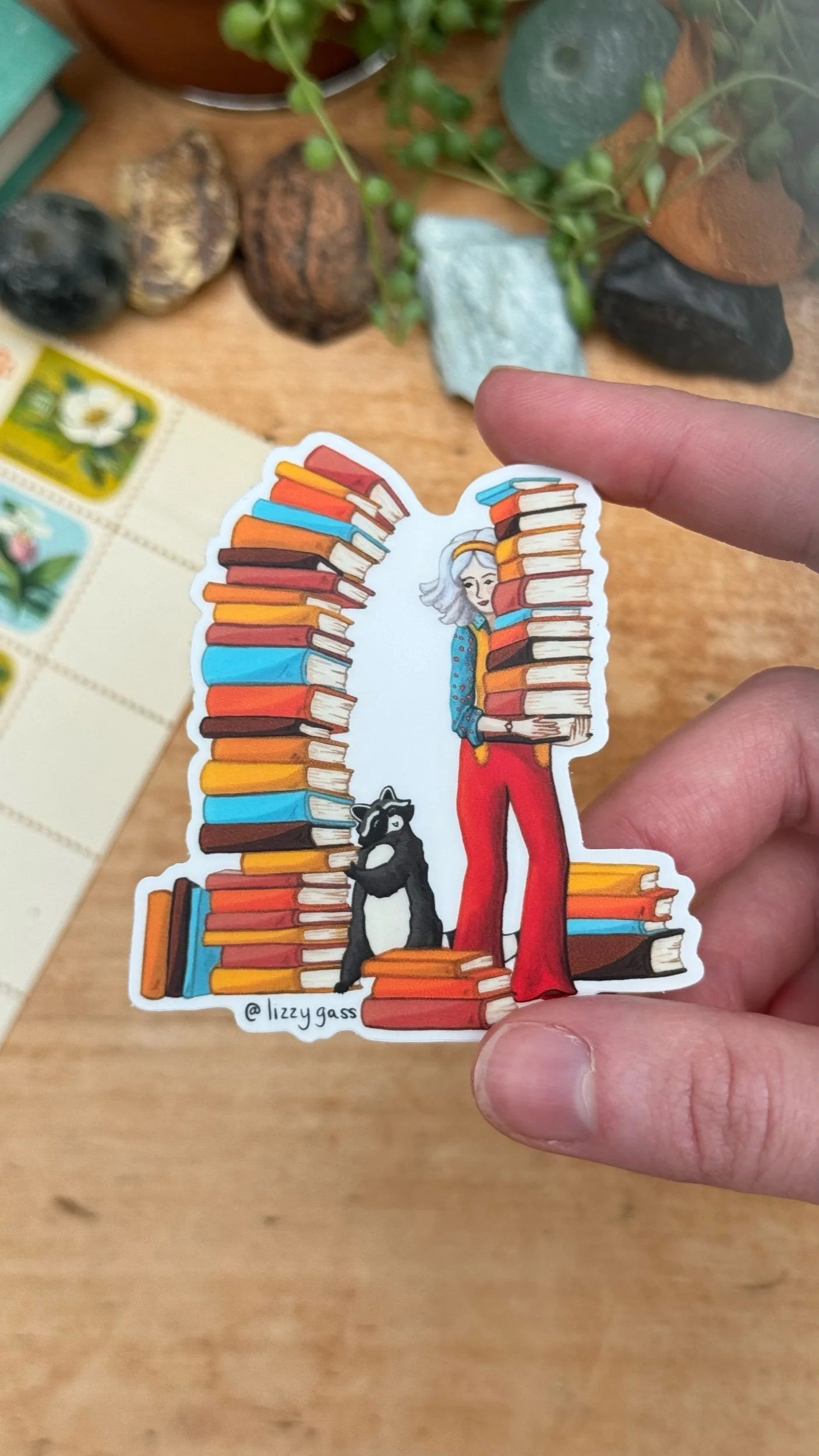 One More Book Sticker