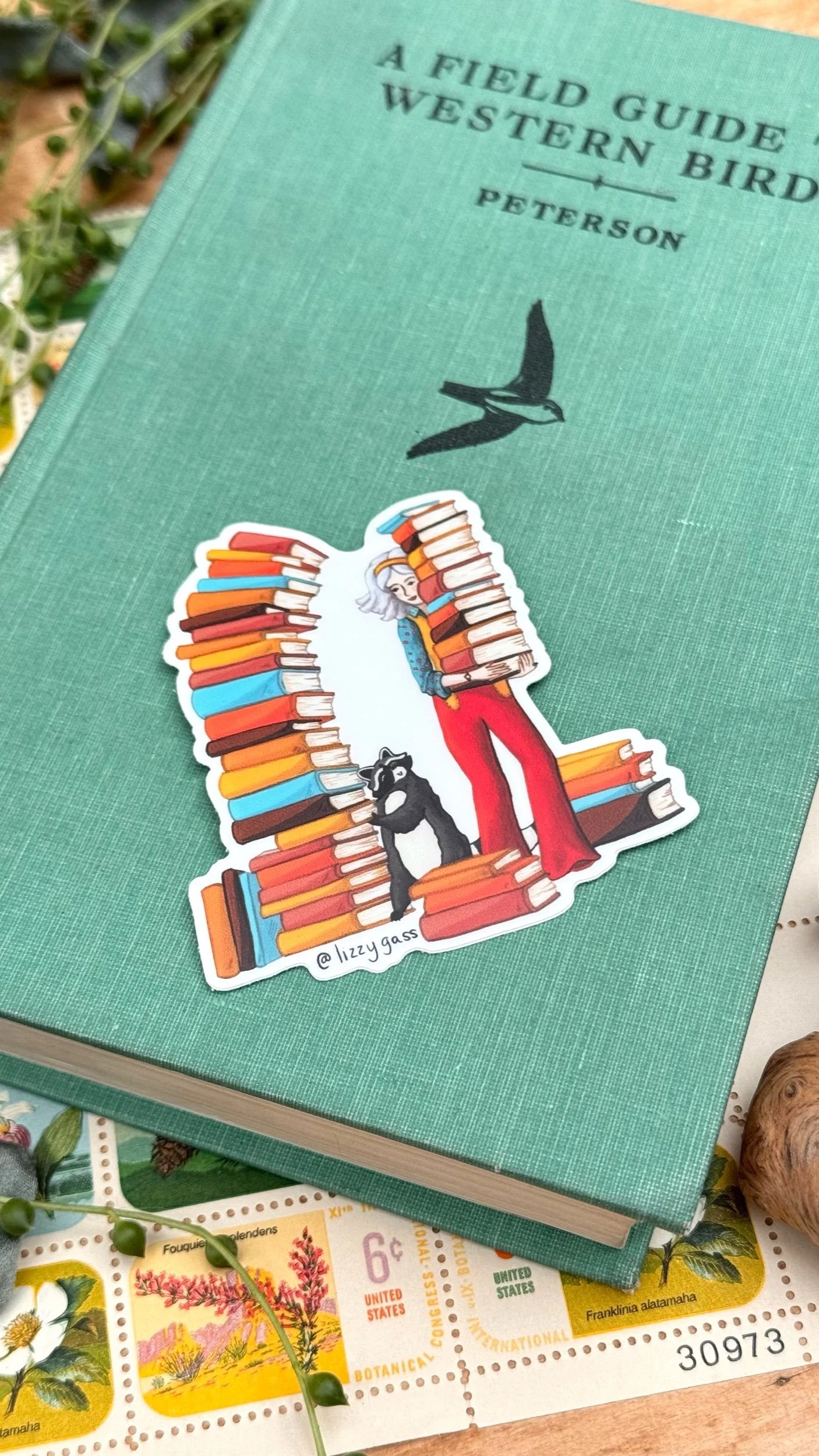 One More Book Sticker