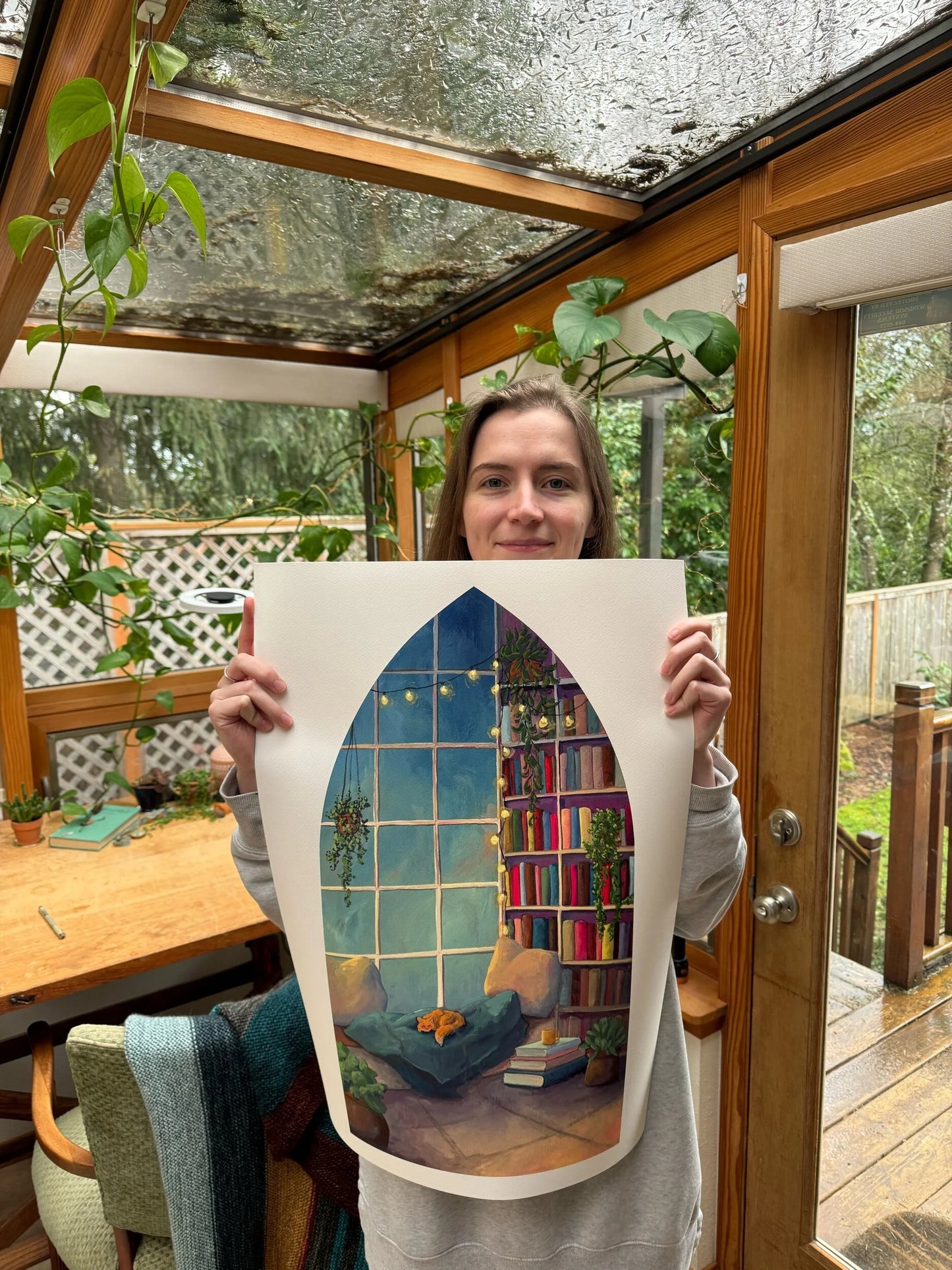 Window Seat - Magic of Books Print