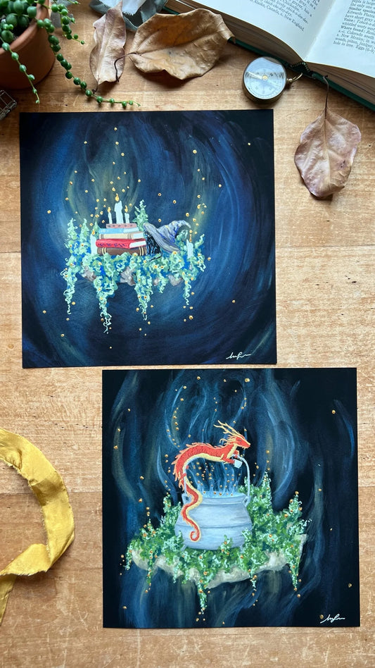 The Familiar and the Brewer Print Pair