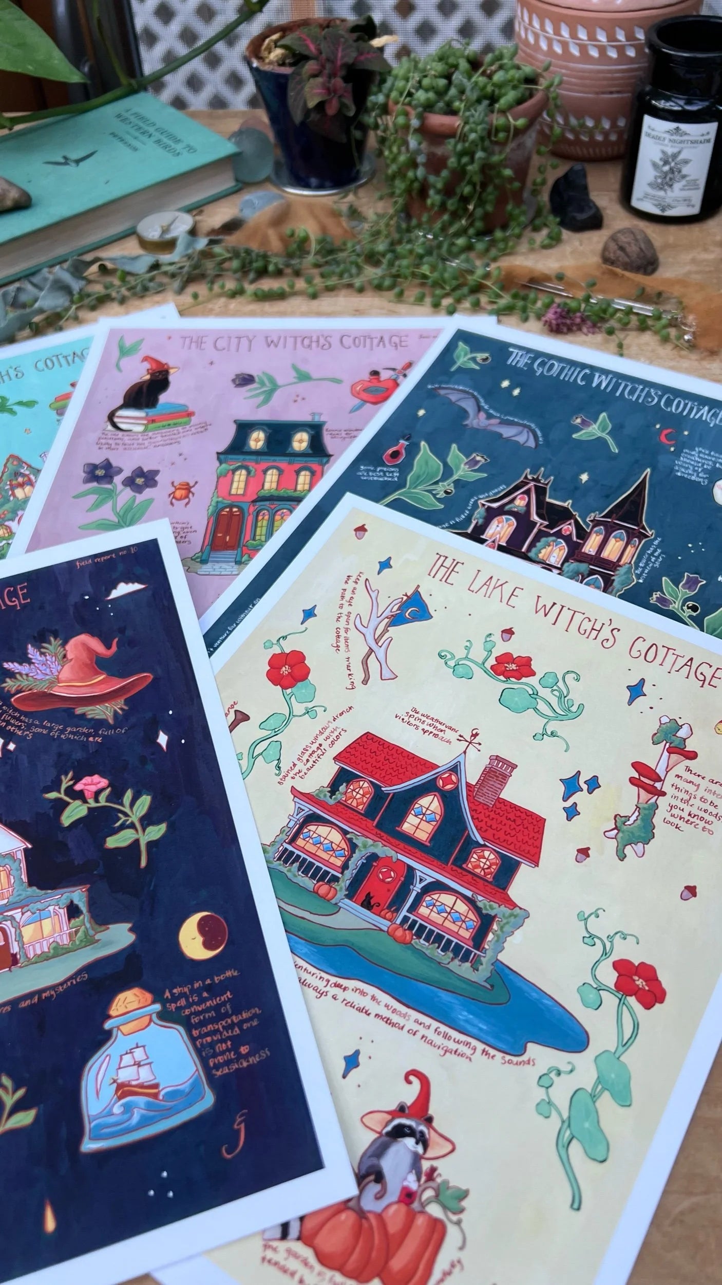 Witches' Cottages Print Bundle