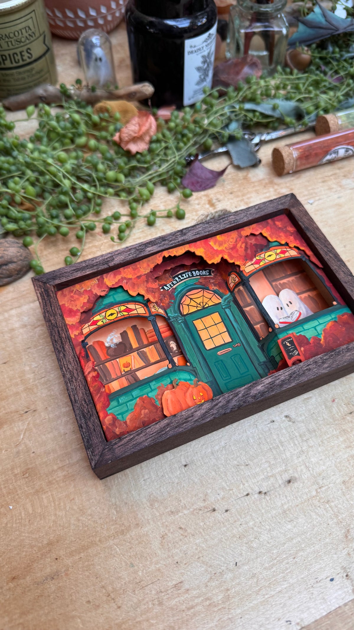 Afterlife Books Diorama Print