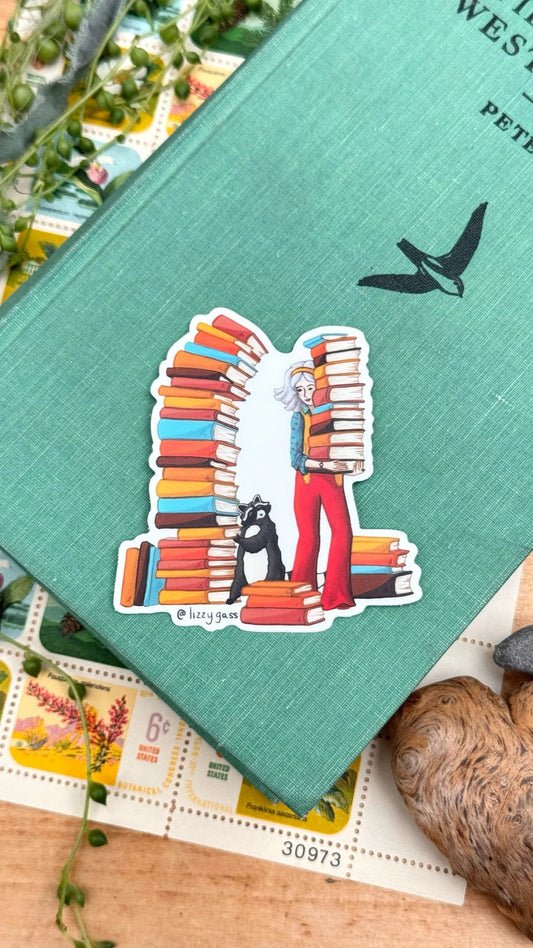 One More Book Sticker