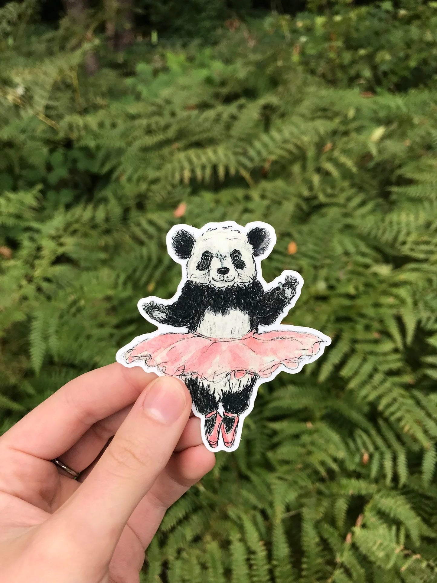 Dancing Panda Sticker