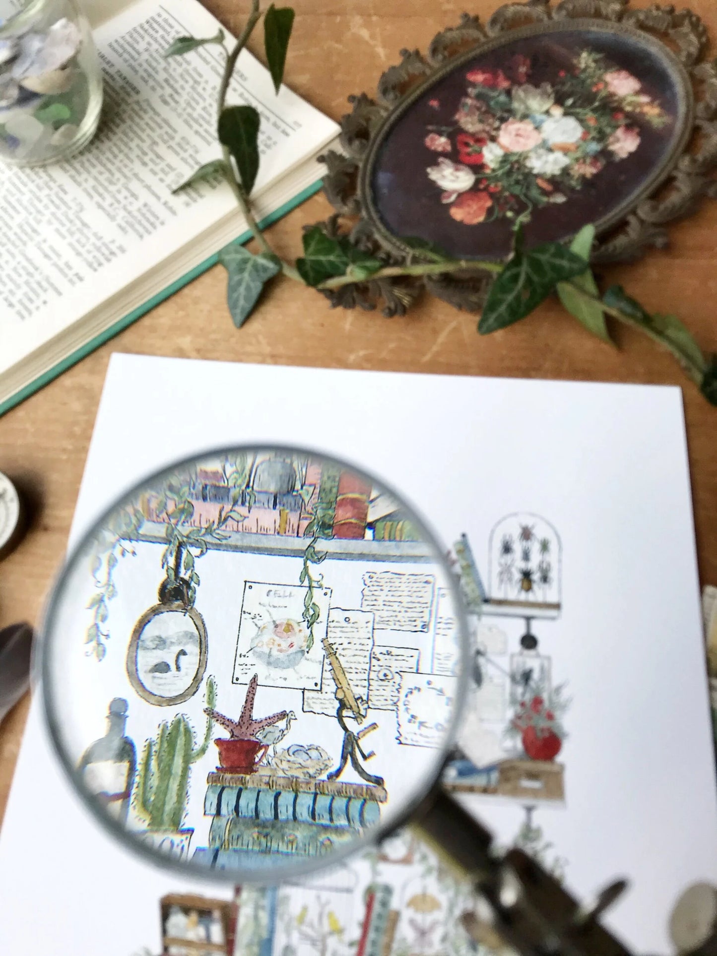 The Biologist's Shelves Giclée Print