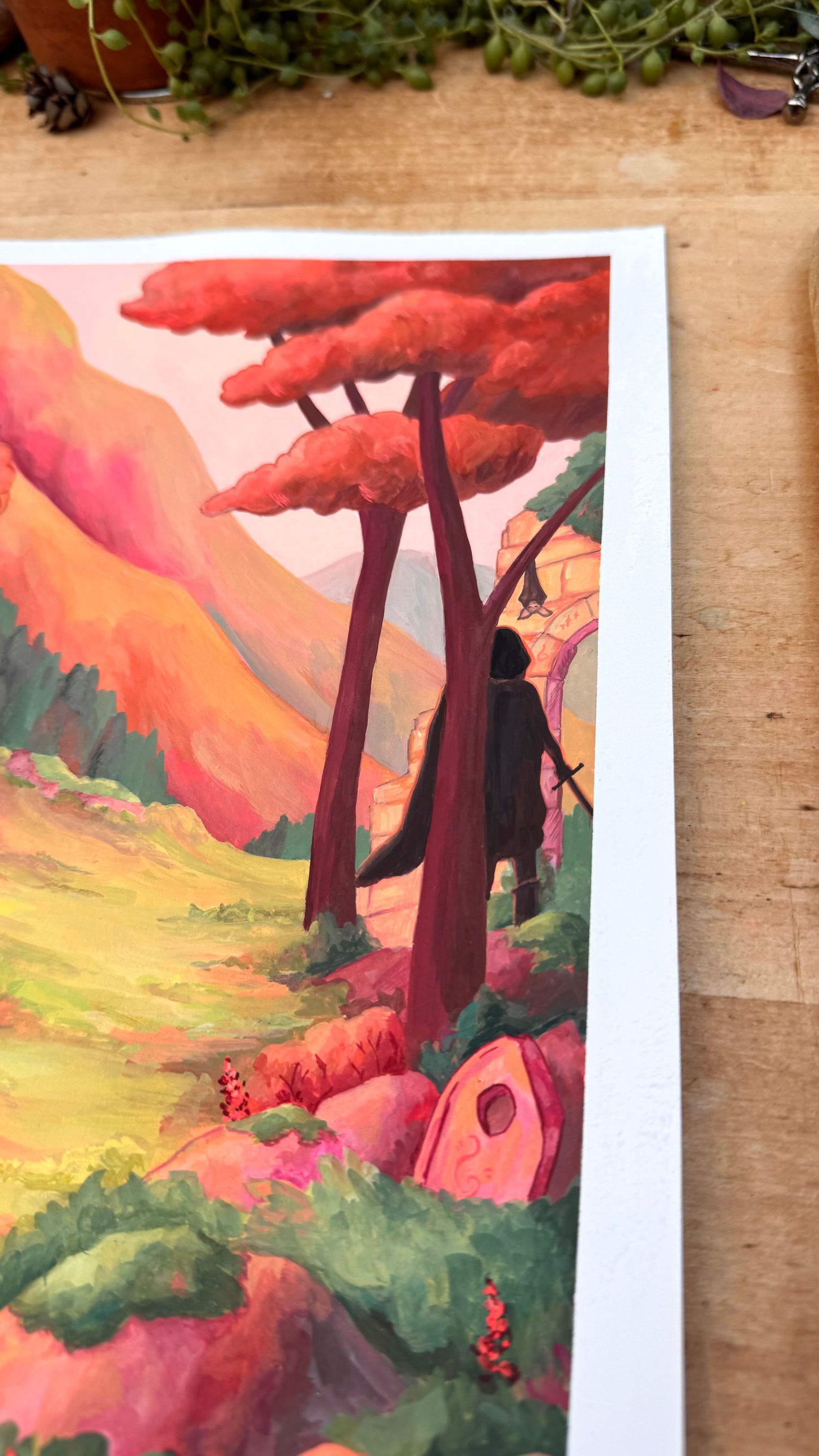 Original Reading Transports You: Romantasy Illustration