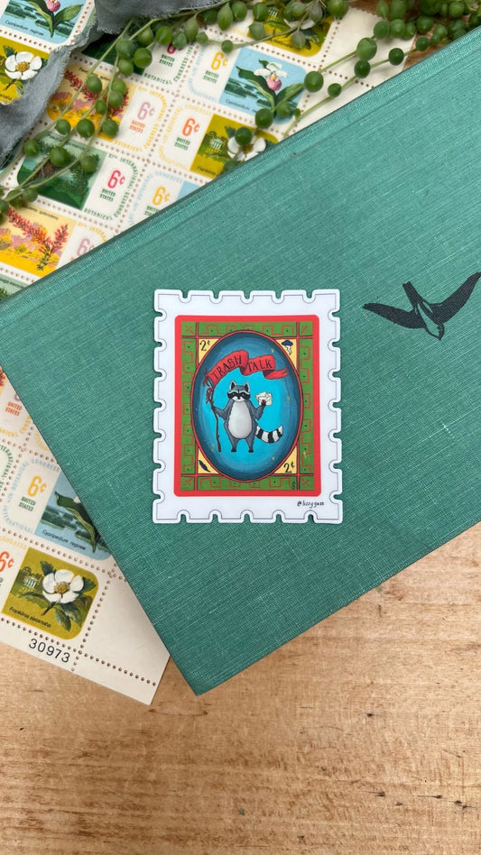 Trash Talk Stamp Sticker