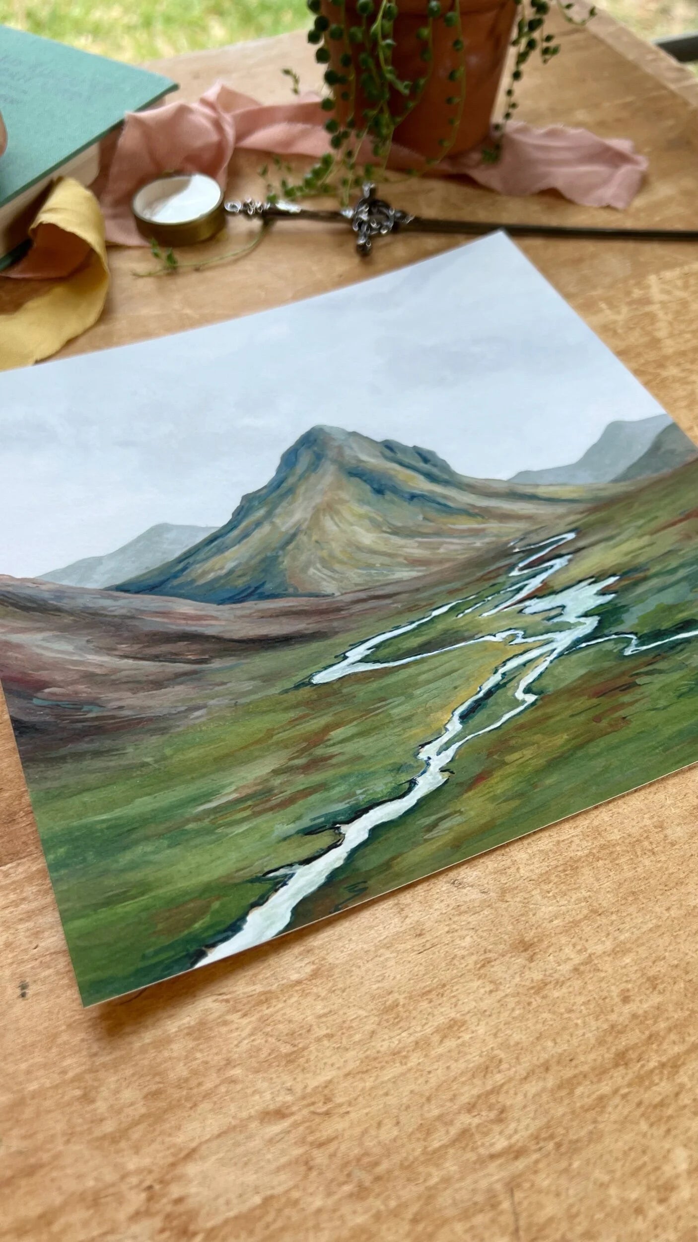 Meandering Paths Print
