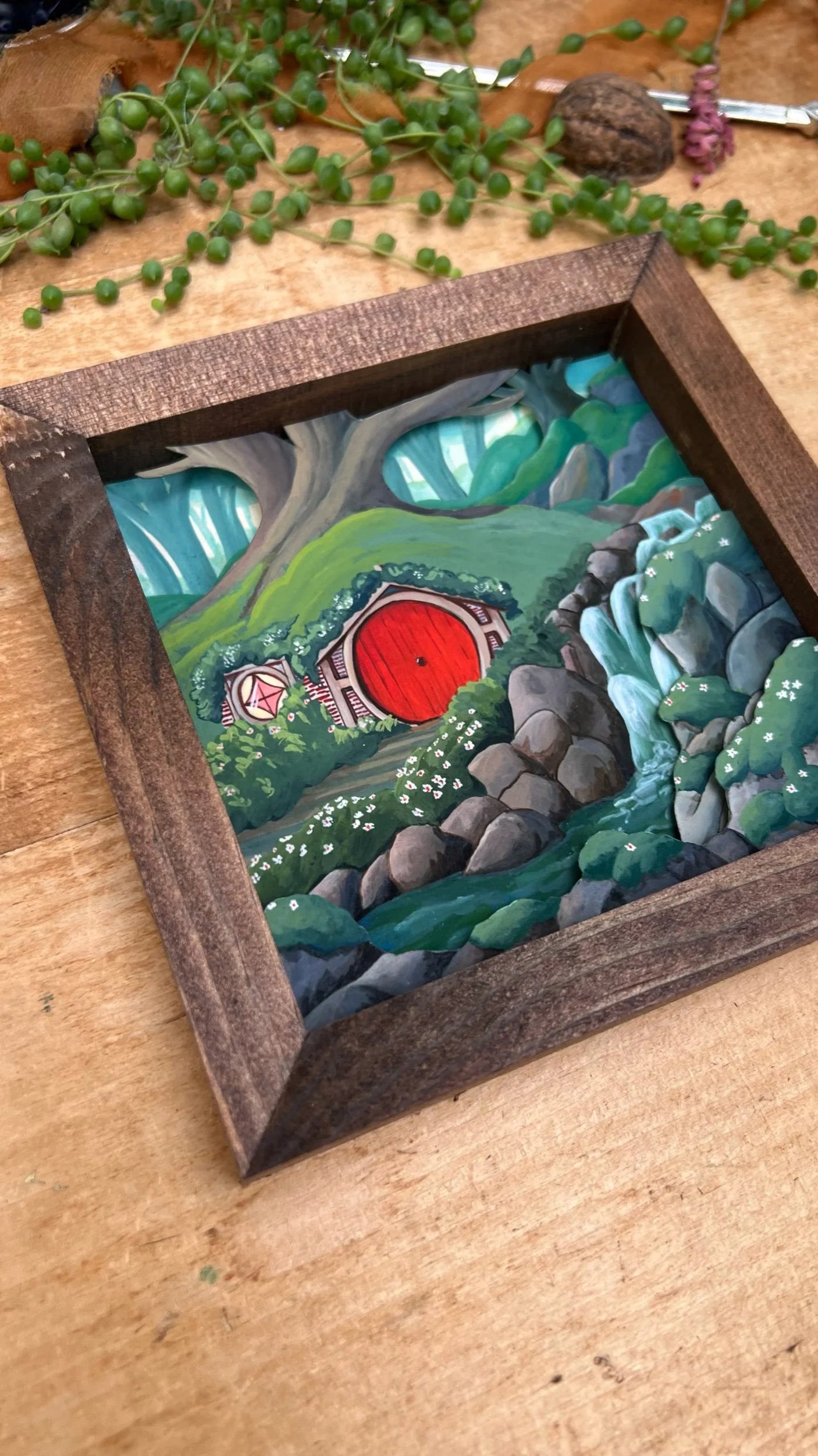 Creekside Diorama Print