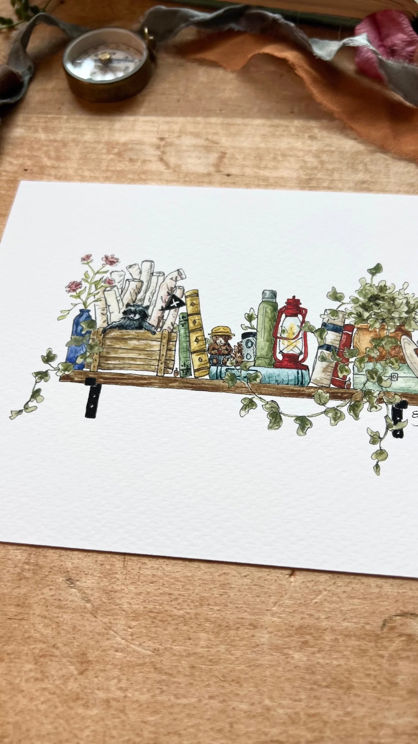 The Mini Park Ranger's Shelf Giclée Print