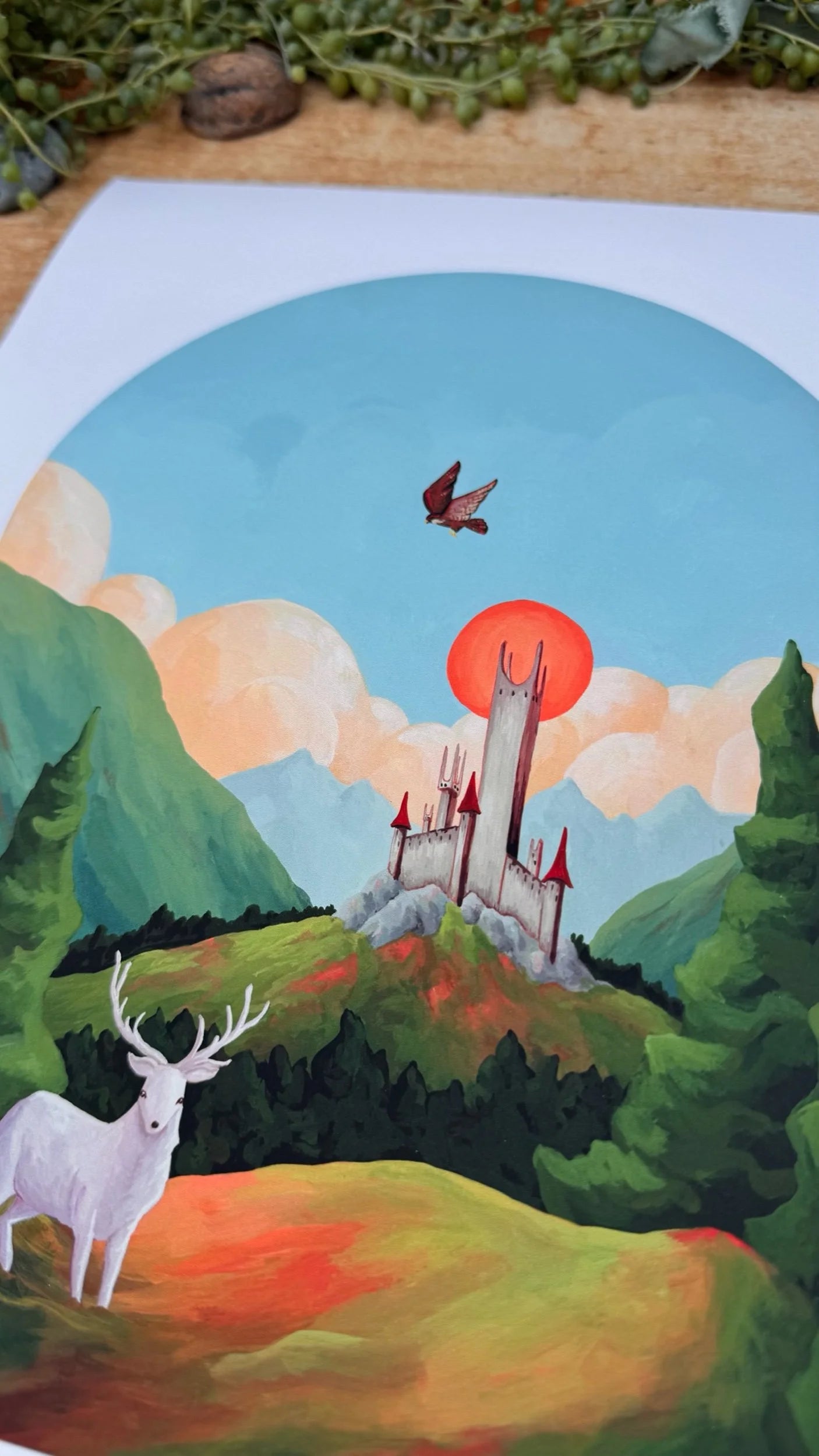 Throne of Glass - Terrasen Print