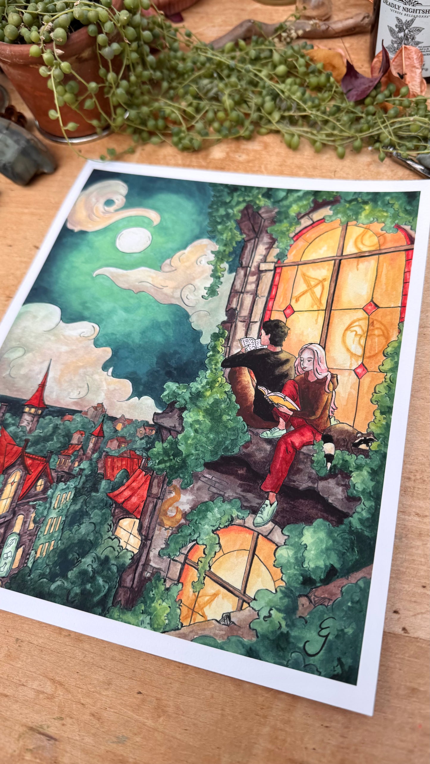 Reading Transports You: YA Giclée Print