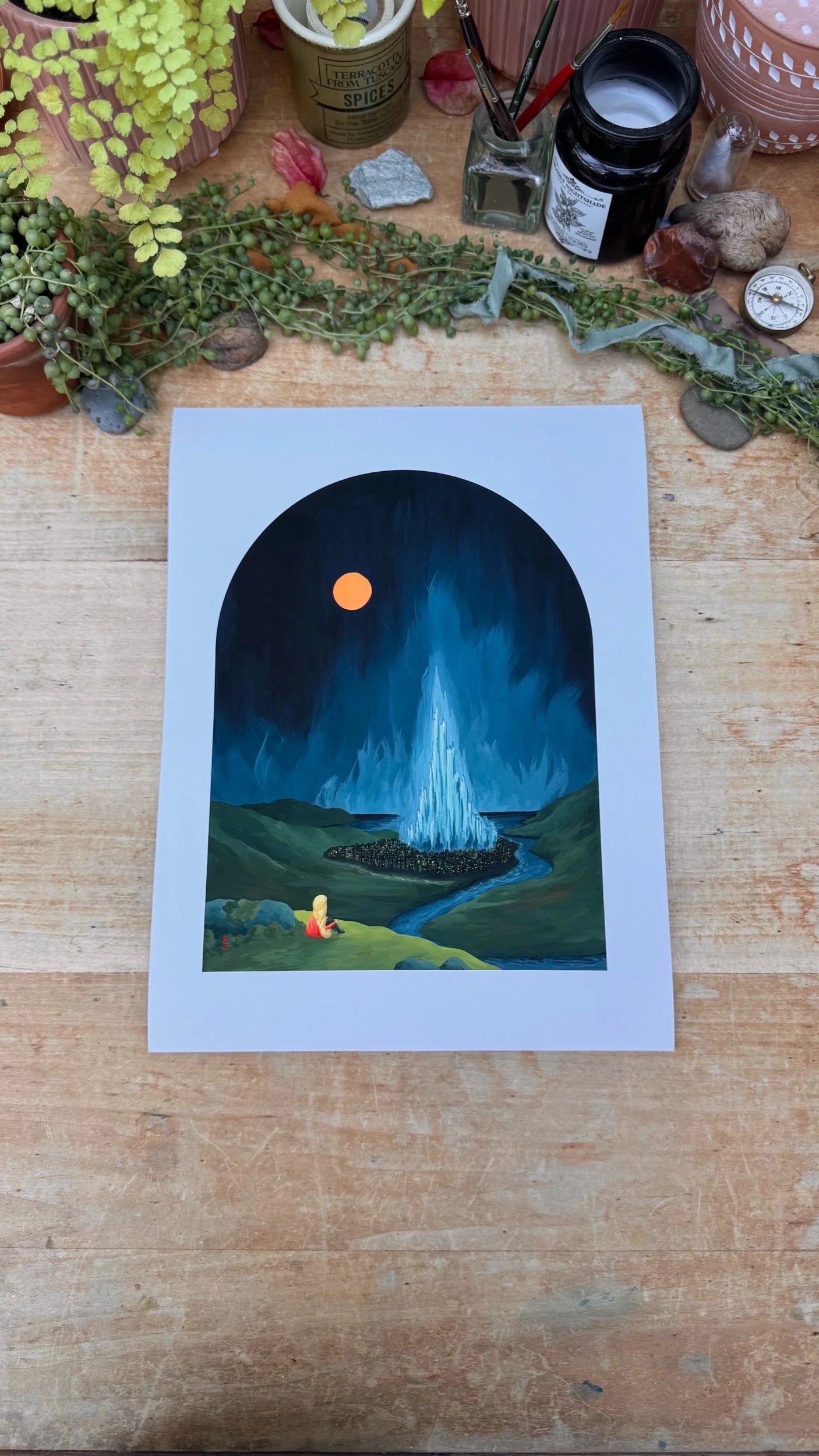 Throne of Glass - Glass Palace Print