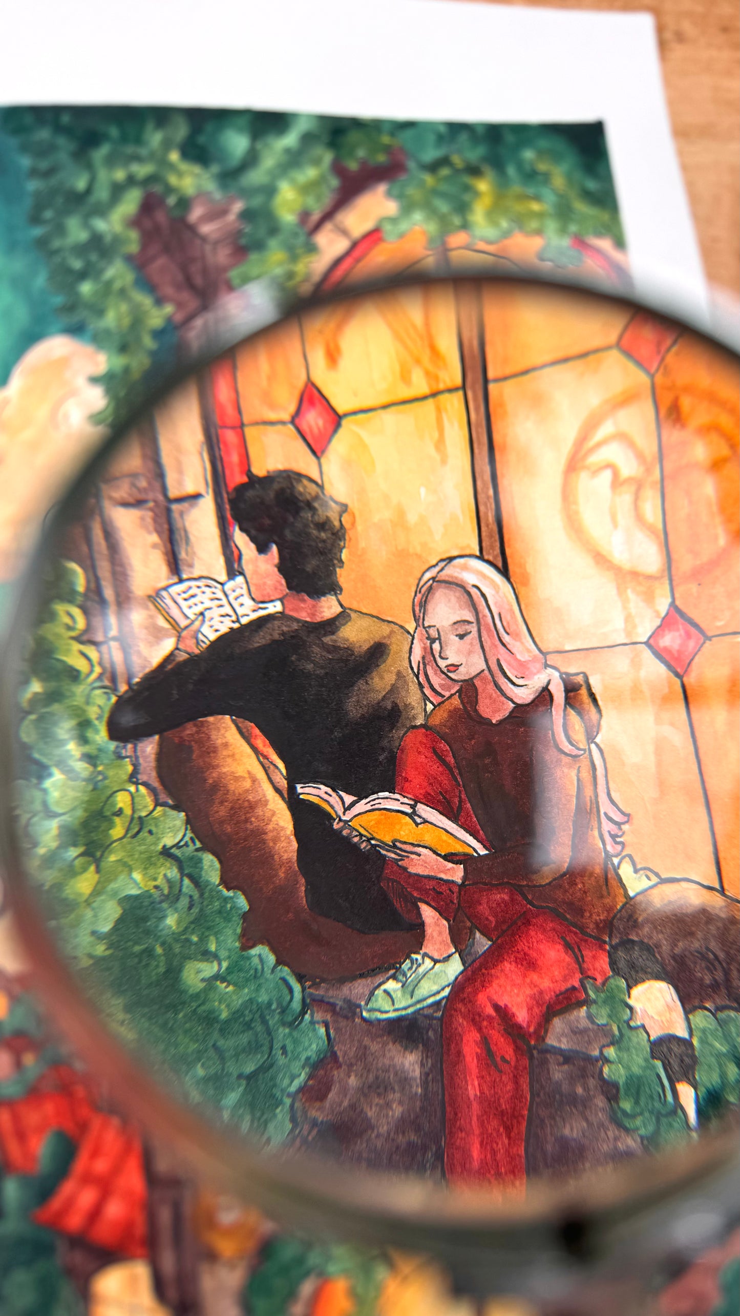 Original Reading Transports You: YA Illustration